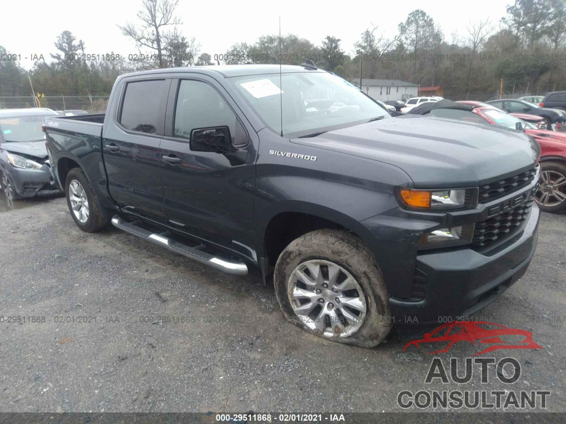 CHEVROLET SILVERADO 1500 2019 - 1GCUYBEF2KZ258456
