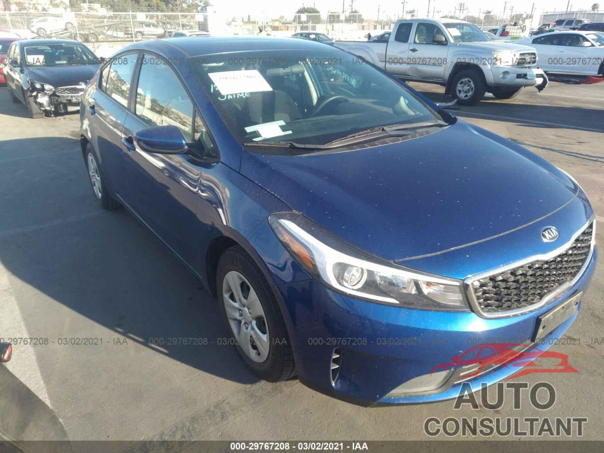 KIA FORTE 2017 - 3KPFK4A70HE079289