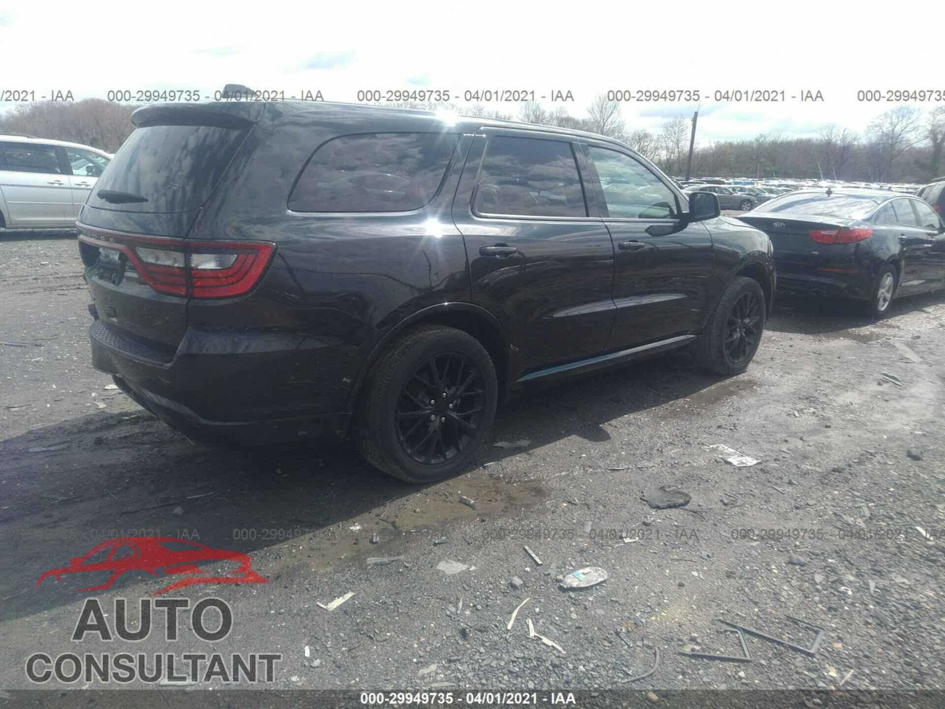 DODGE DURANGO 2016 - 1C4RDJAG9GC484904