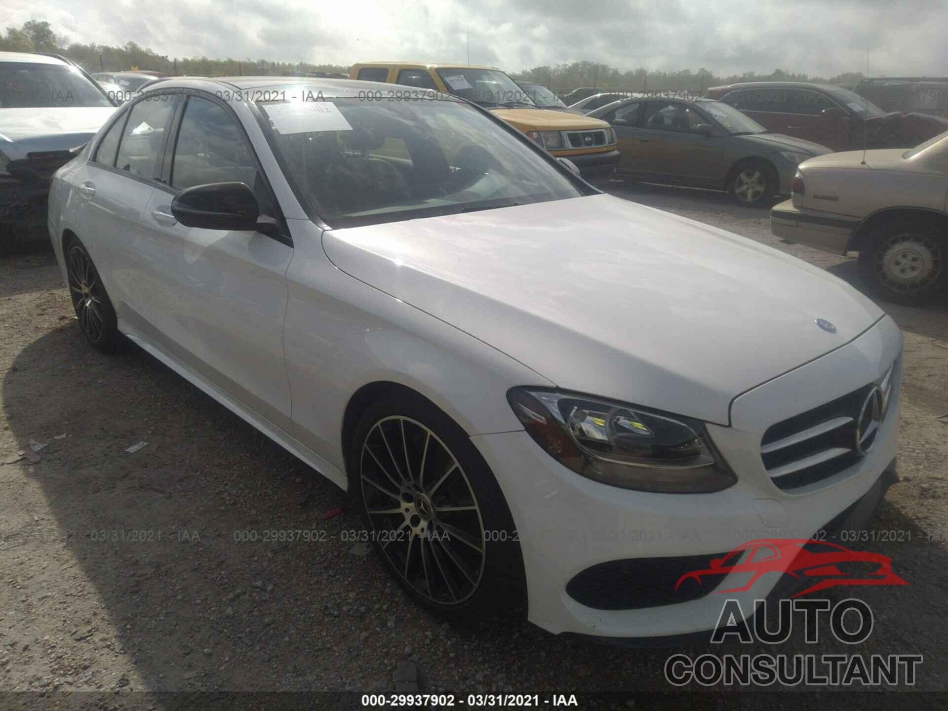 MERCEDES-BENZ C-CLASS 2017 - 55SWF4JB6HU217578