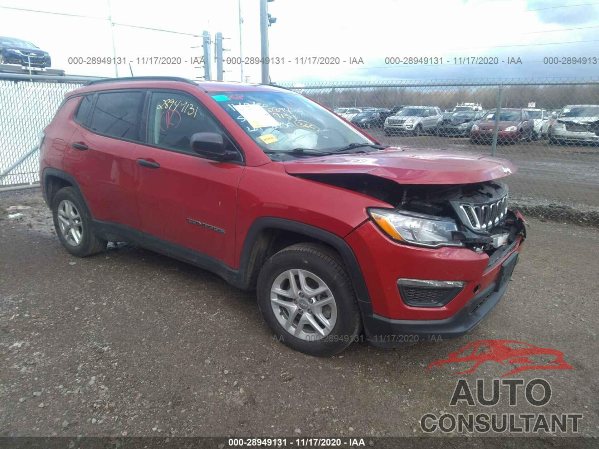 JEEP COMPASS 2018 - 3C4NJCAB1JT335289