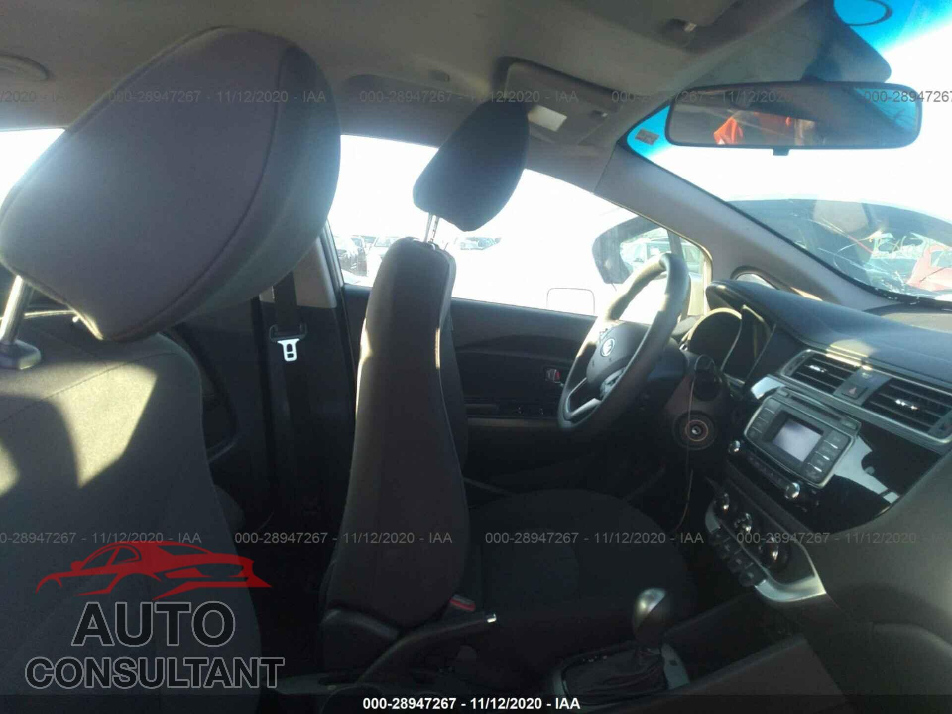 KIA RIO 2017 - KNADM4A30H6015223