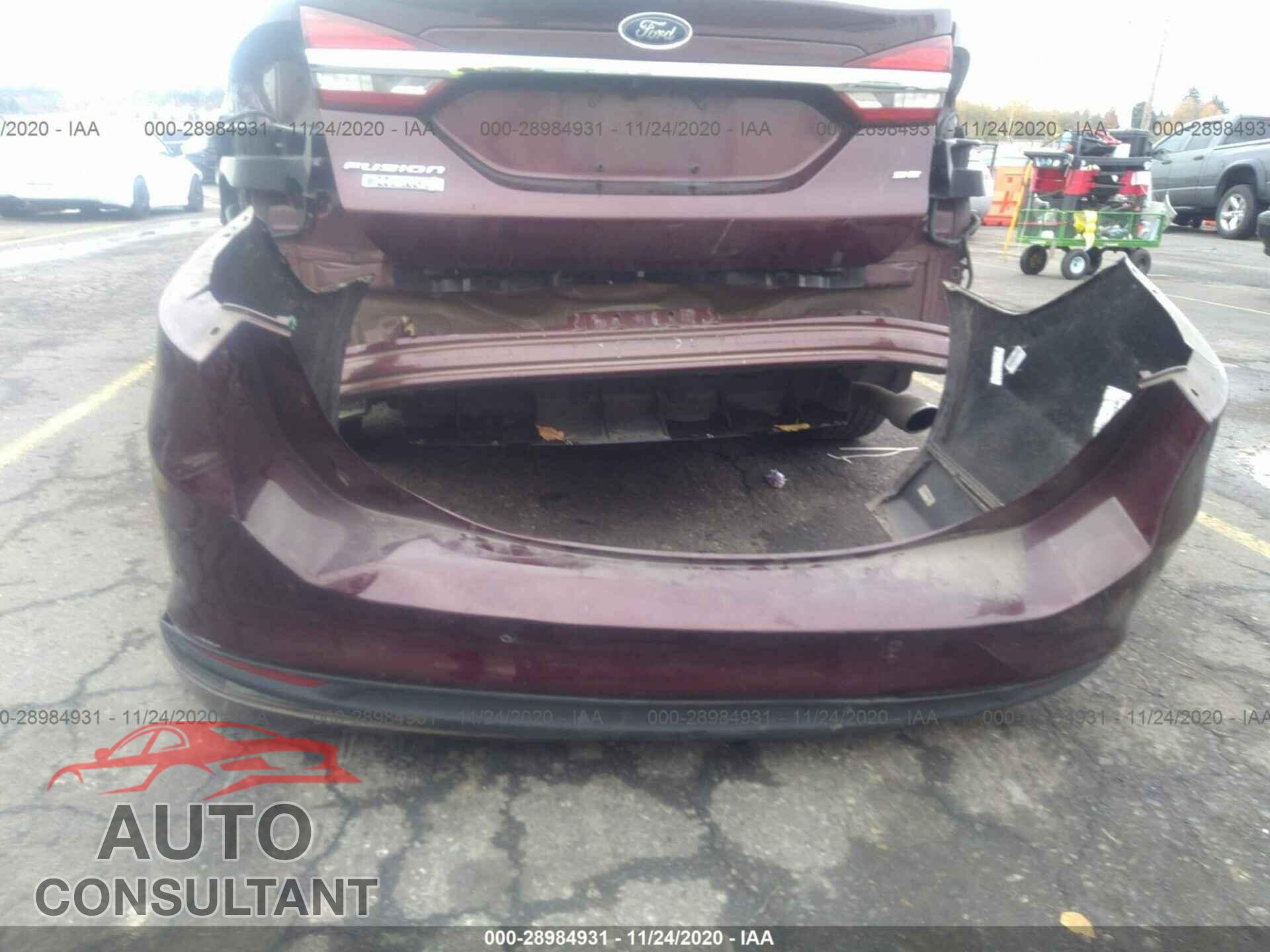 FORD FUSION ENERGI 2017 - 3FA6P0PU2HR184017