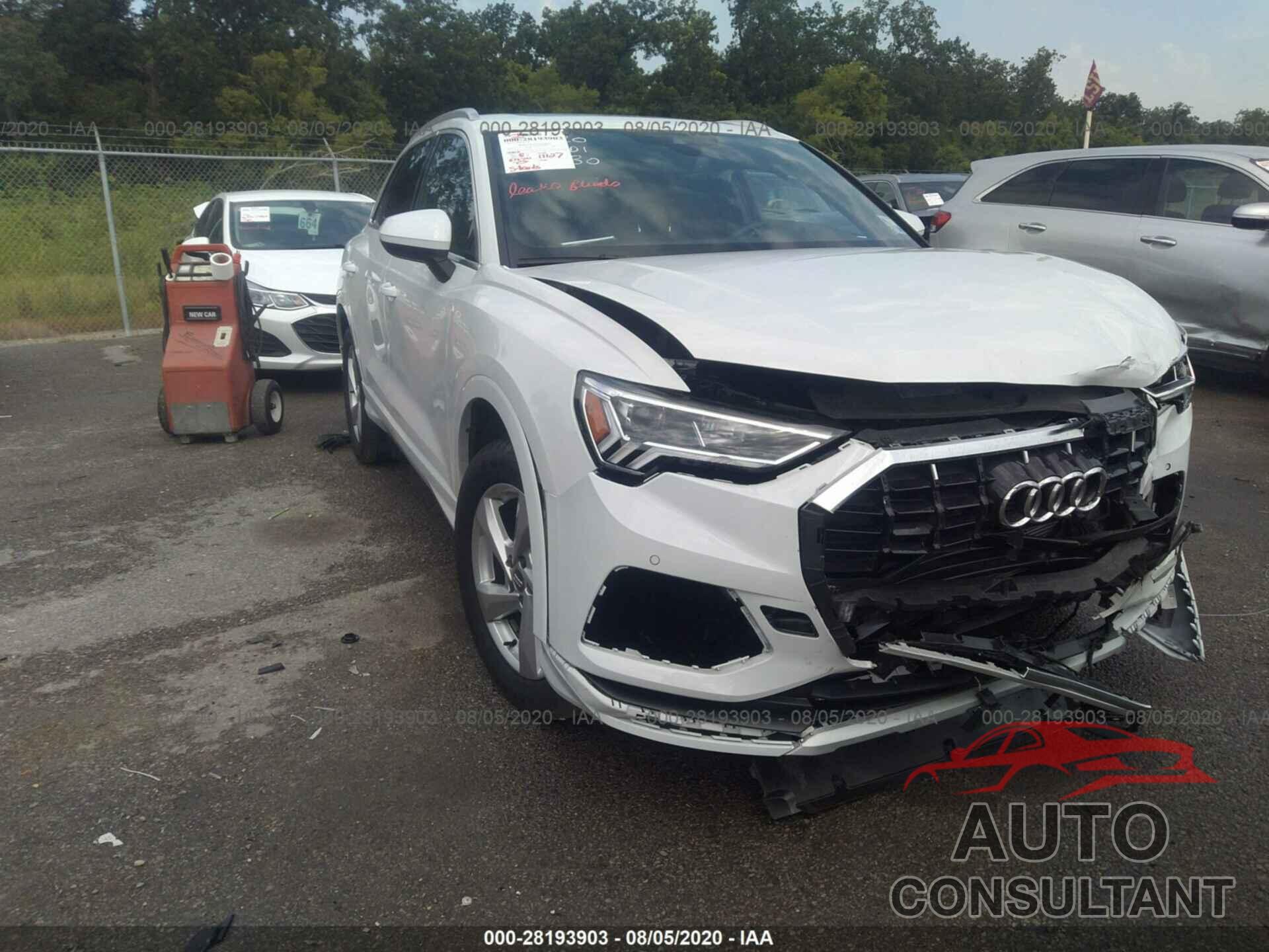 AUDI Q3 2020 - WA1BECF37L1018730