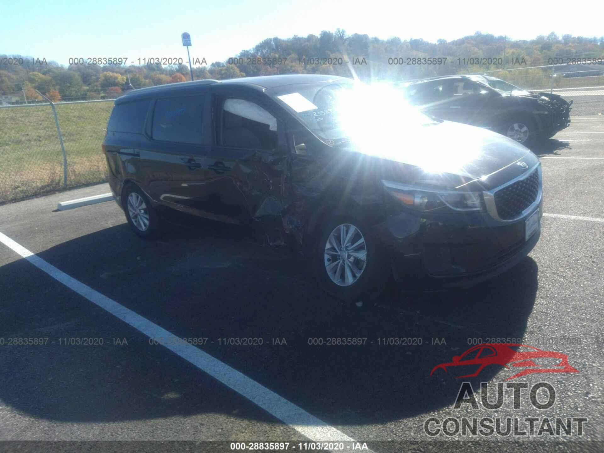 KIA SEDONA 2017 - KNDMB5C14H6242022