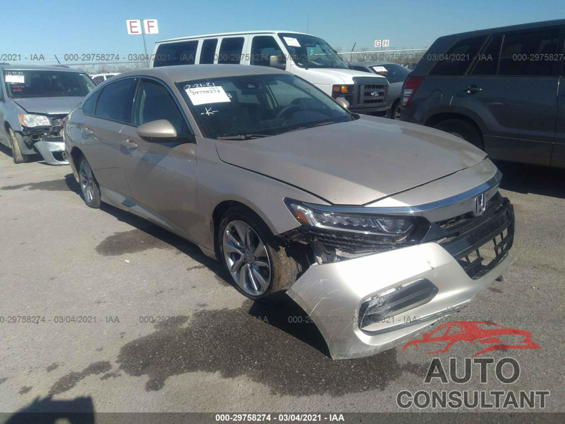 HONDA ACCORD SEDAN 2019 - 1HGCV1F11KA014153