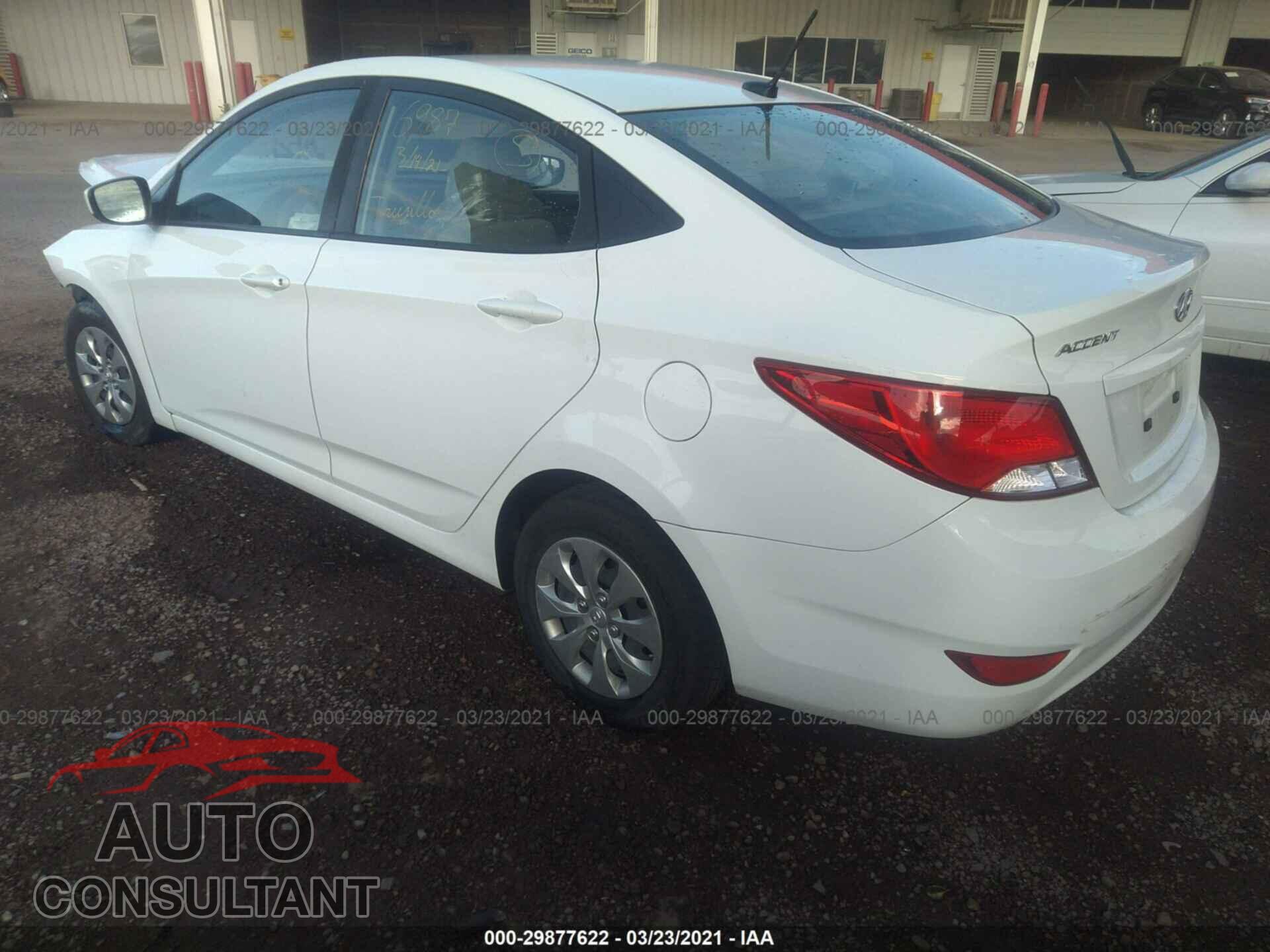 HYUNDAI ACCENT 2017 - KMHCT4AE7HU306005