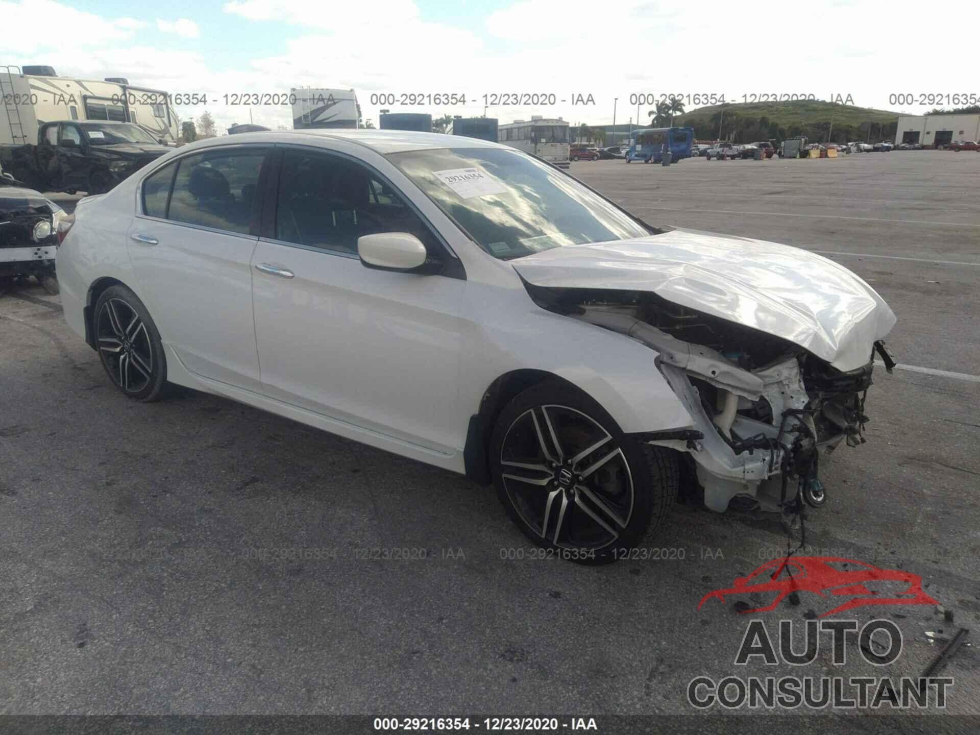 HONDA ACCORD SEDAN 2017 - 1HGCR2F51HA133603