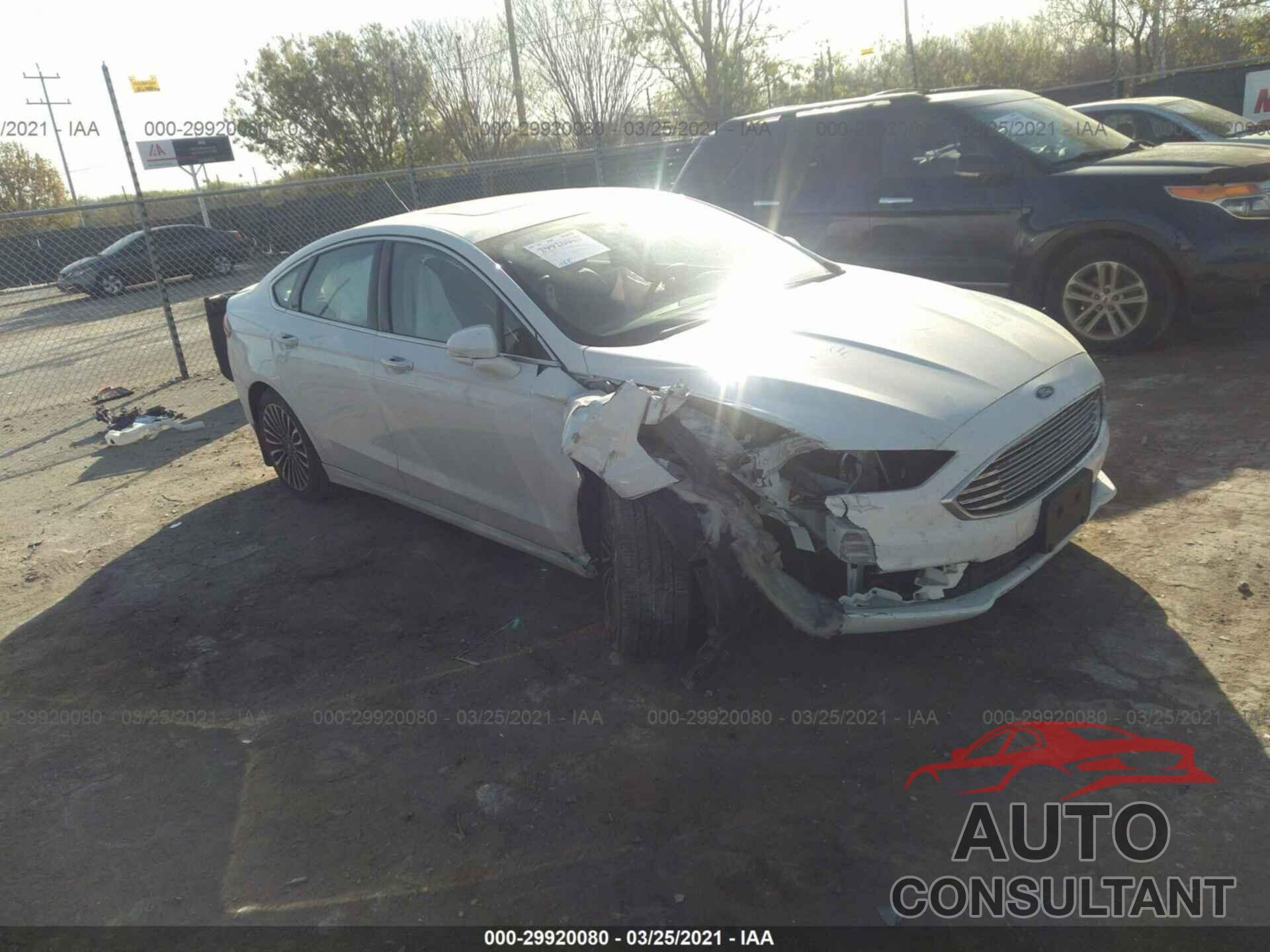 FORD FUSION 2017 - 3FA6P0K94HR369043