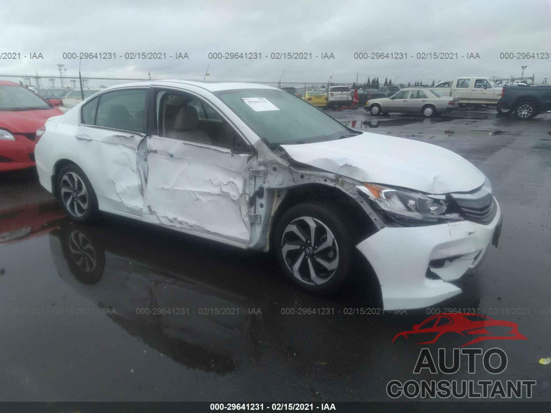 HONDA ACCORD SEDAN 2016 - 1HGCR2F80GA229957