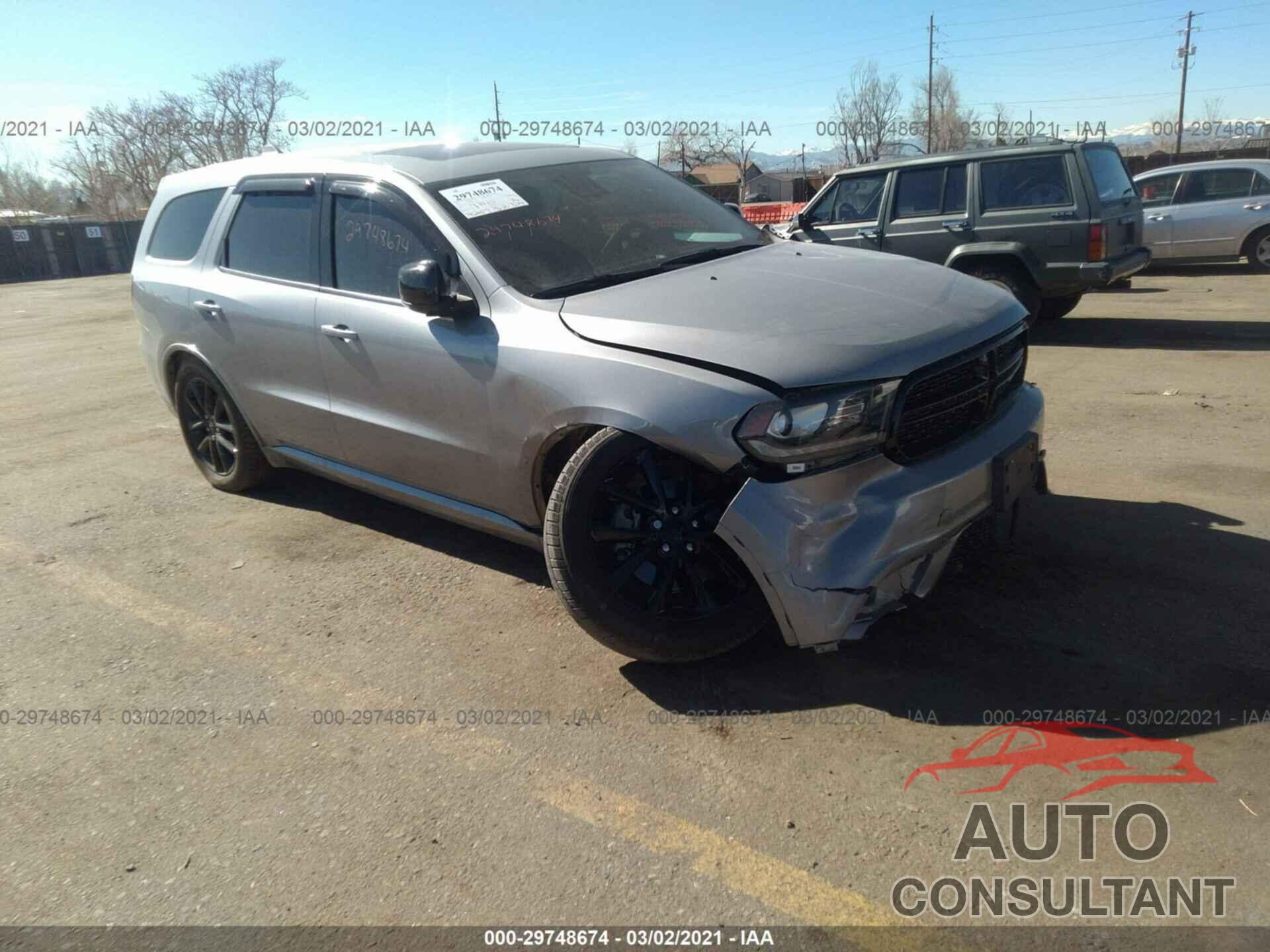 DODGE DURANGO 2017 - 1C4SDJCT2HC652721