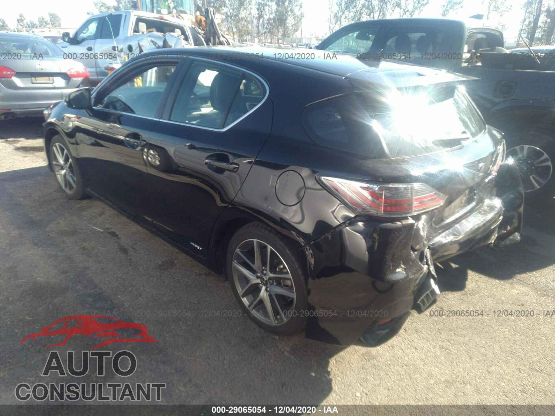 LEXUS CT 2017 - JTHKD5BH7H2287476