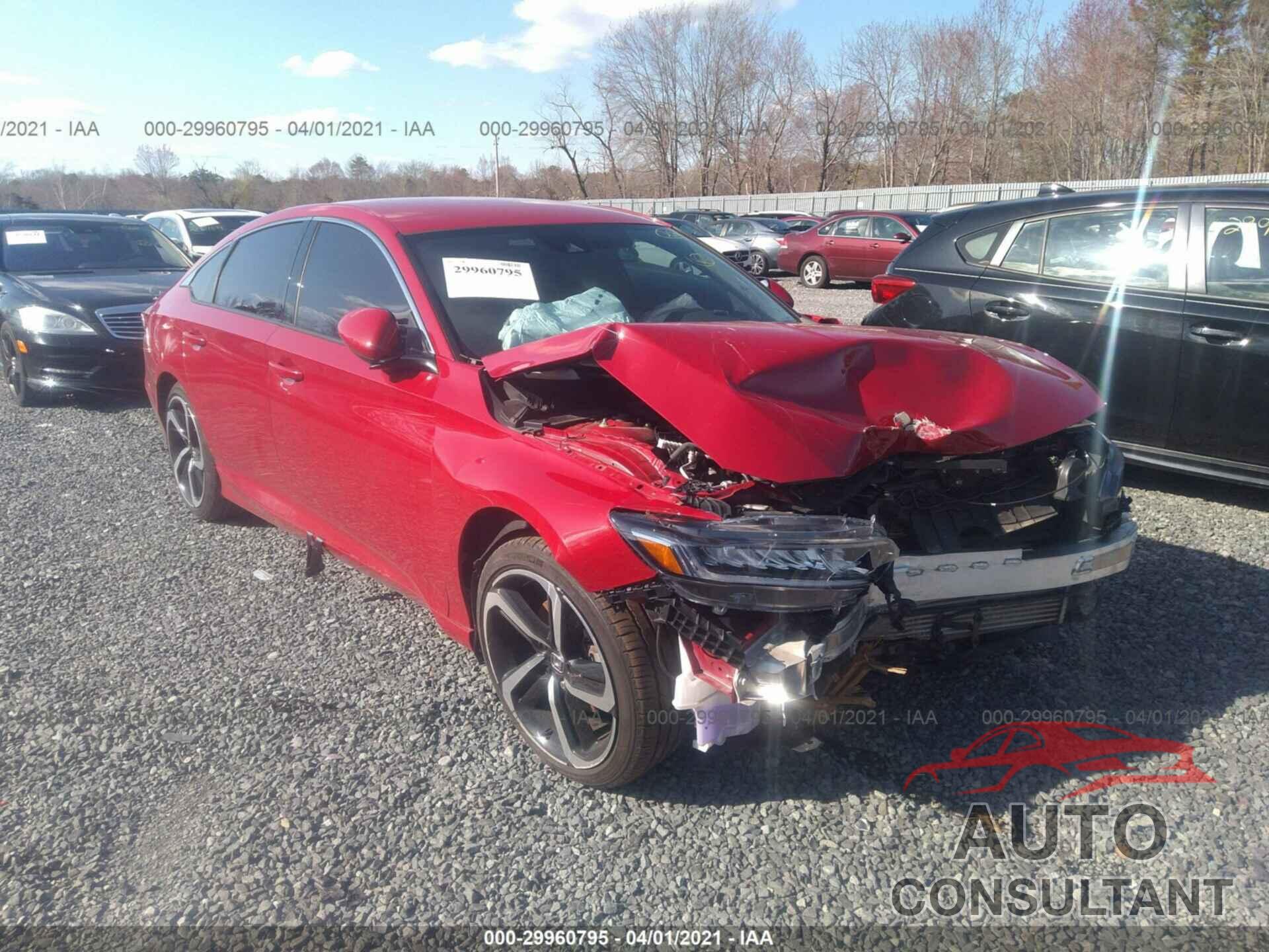 HONDA ACCORD SEDAN 2019 - 1HGCV1F37KA152071