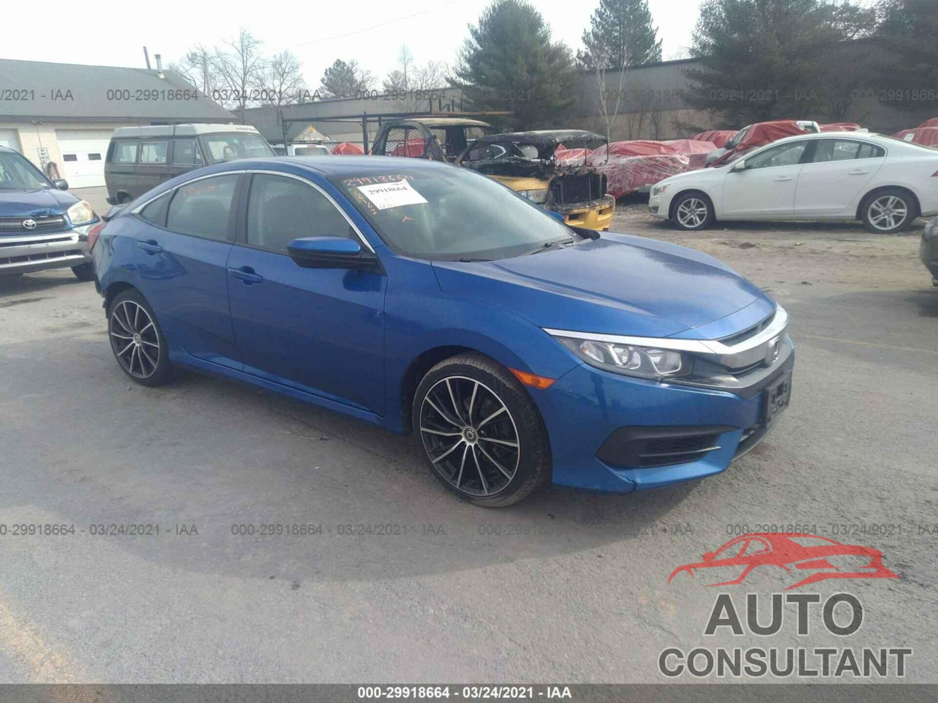 HONDA CIVIC SEDAN 2017 - 19XFC2F55HE031764