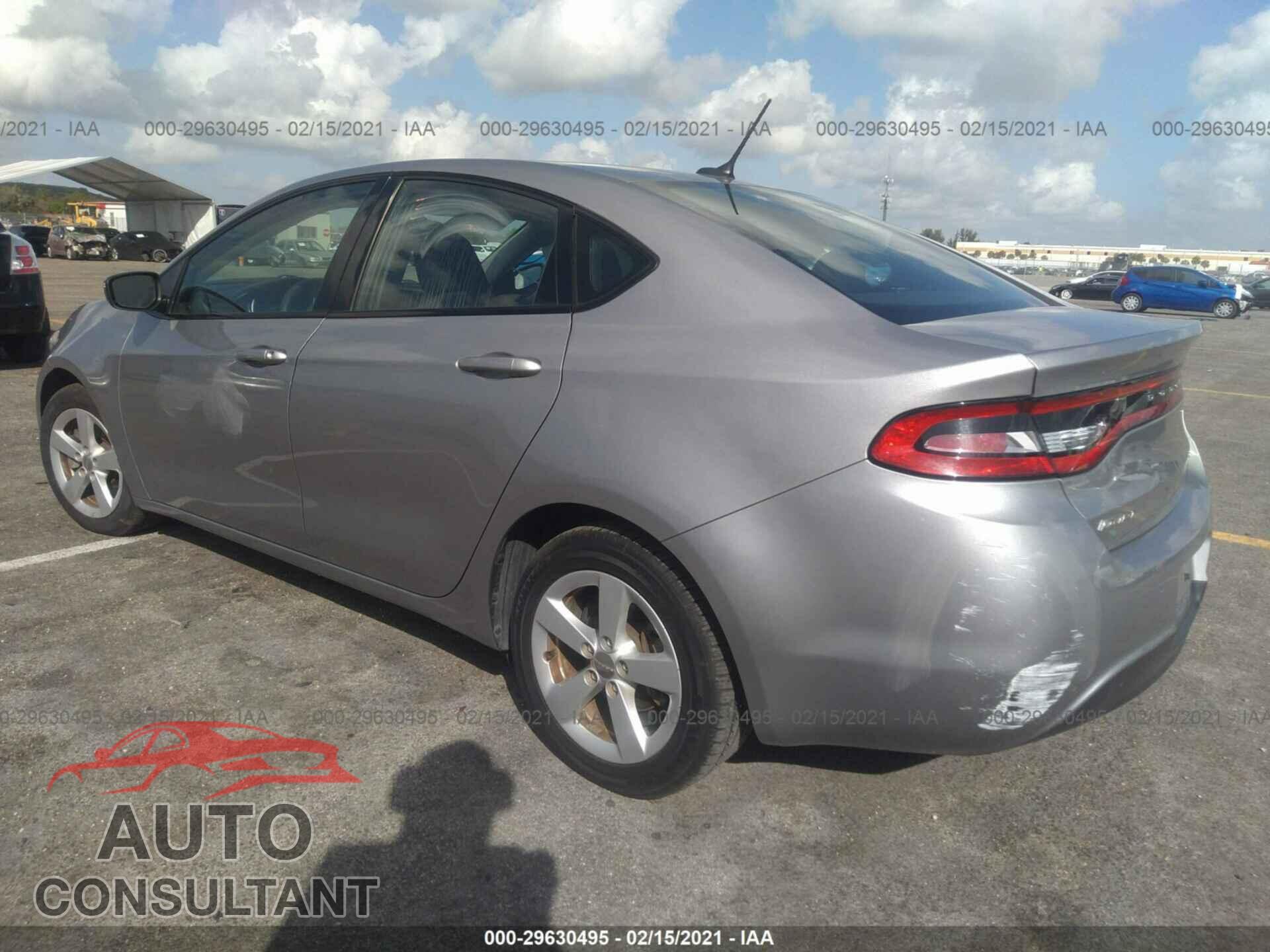 DODGE DART 2016 - 1C3CDFBA2GD591255