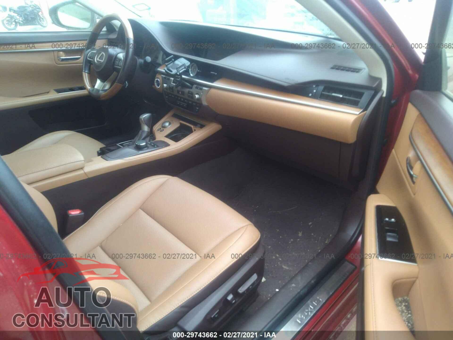 LEXUS ES 300H 2016 - JTHBW1GG6G2106109