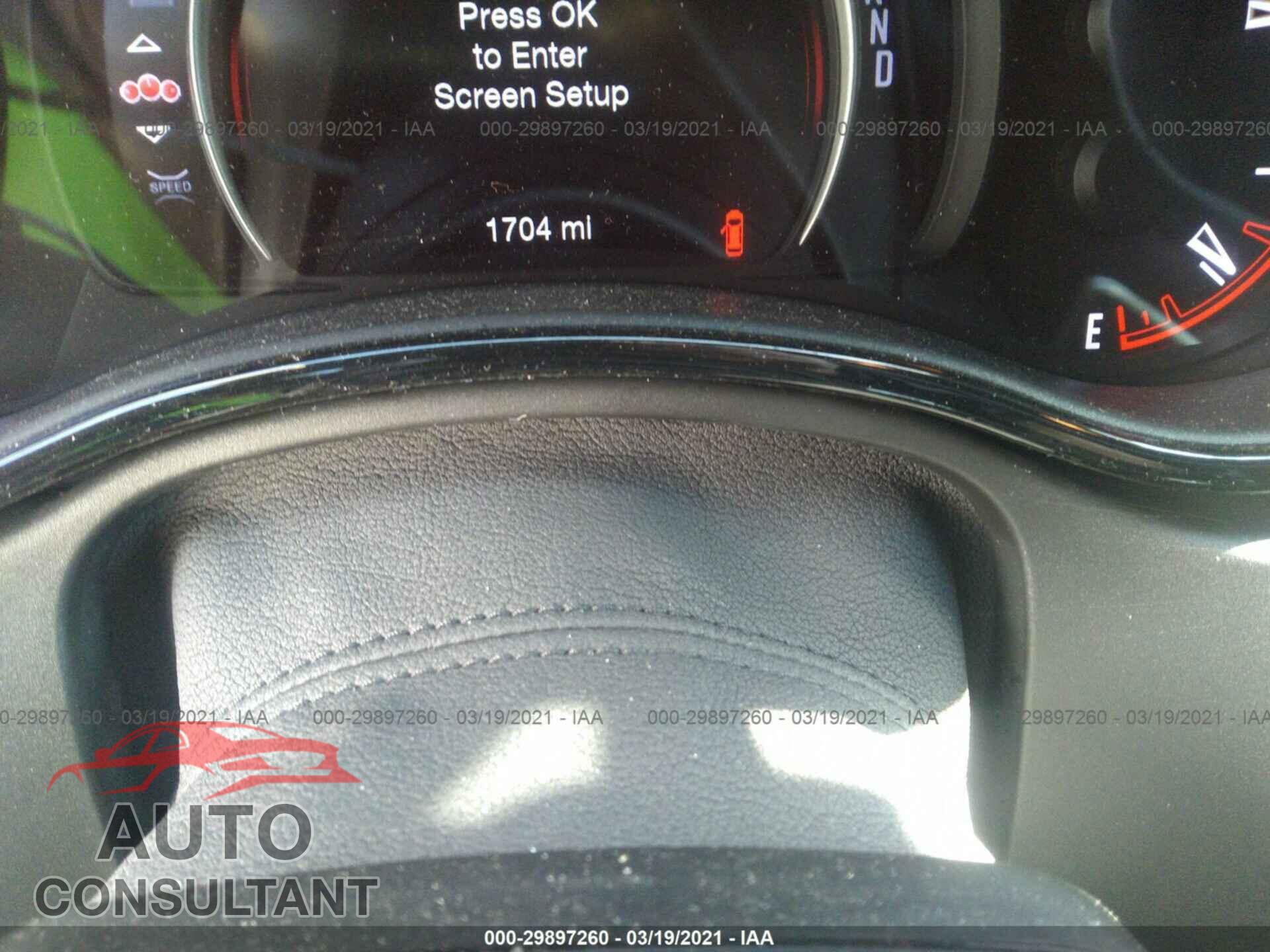 DODGE DURANGO 2021 - 1C4RDJDG2MC558350
