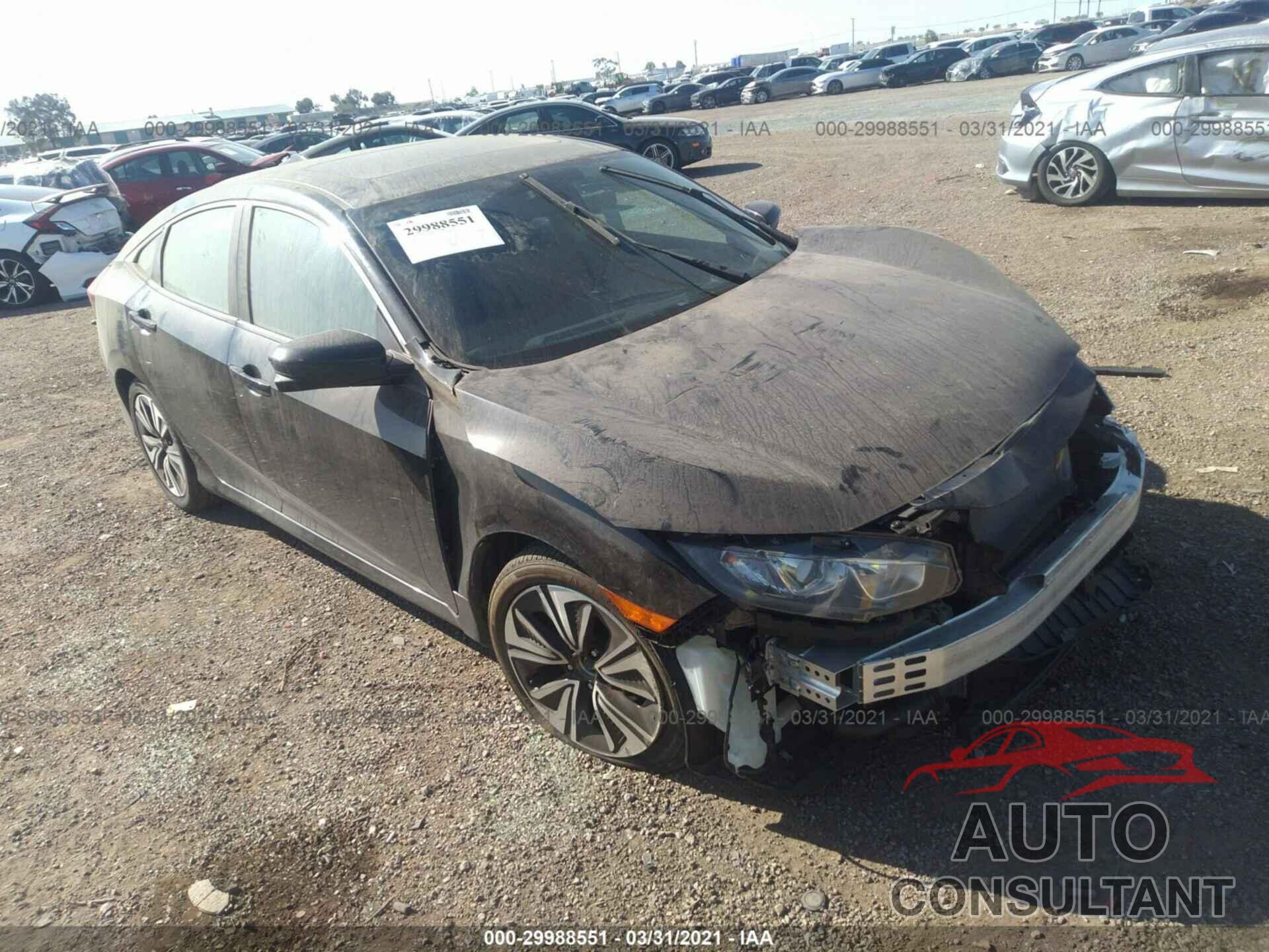 HONDA CIVIC SEDAN 2016 - 2HGFC1F37GH630792