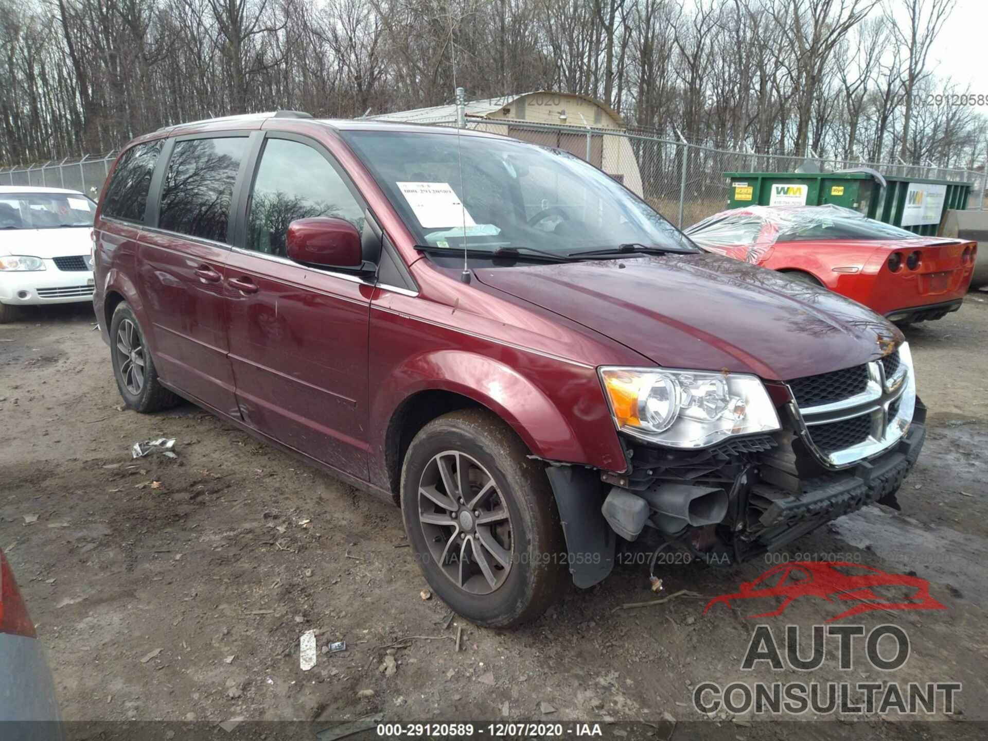 DODGE GRAND CARAVAN 2017 - 2C4RDGCG6HR824342