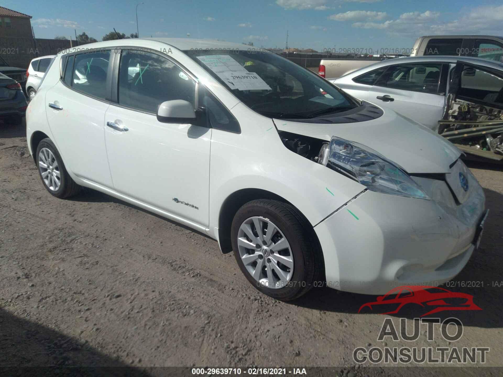 NISSAN LEAF 2017 - 1N4BZ0CP1HC308642
