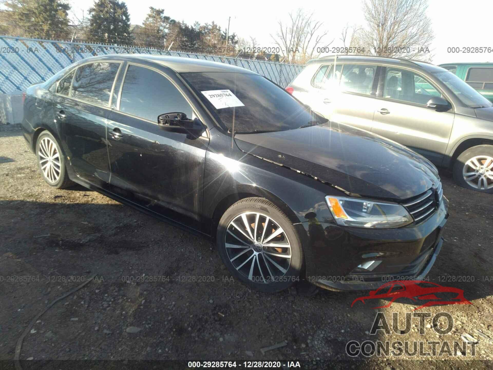 VOLKSWAGEN JETTA SEDAN 2016 - 3VWB17AJ4GM413761