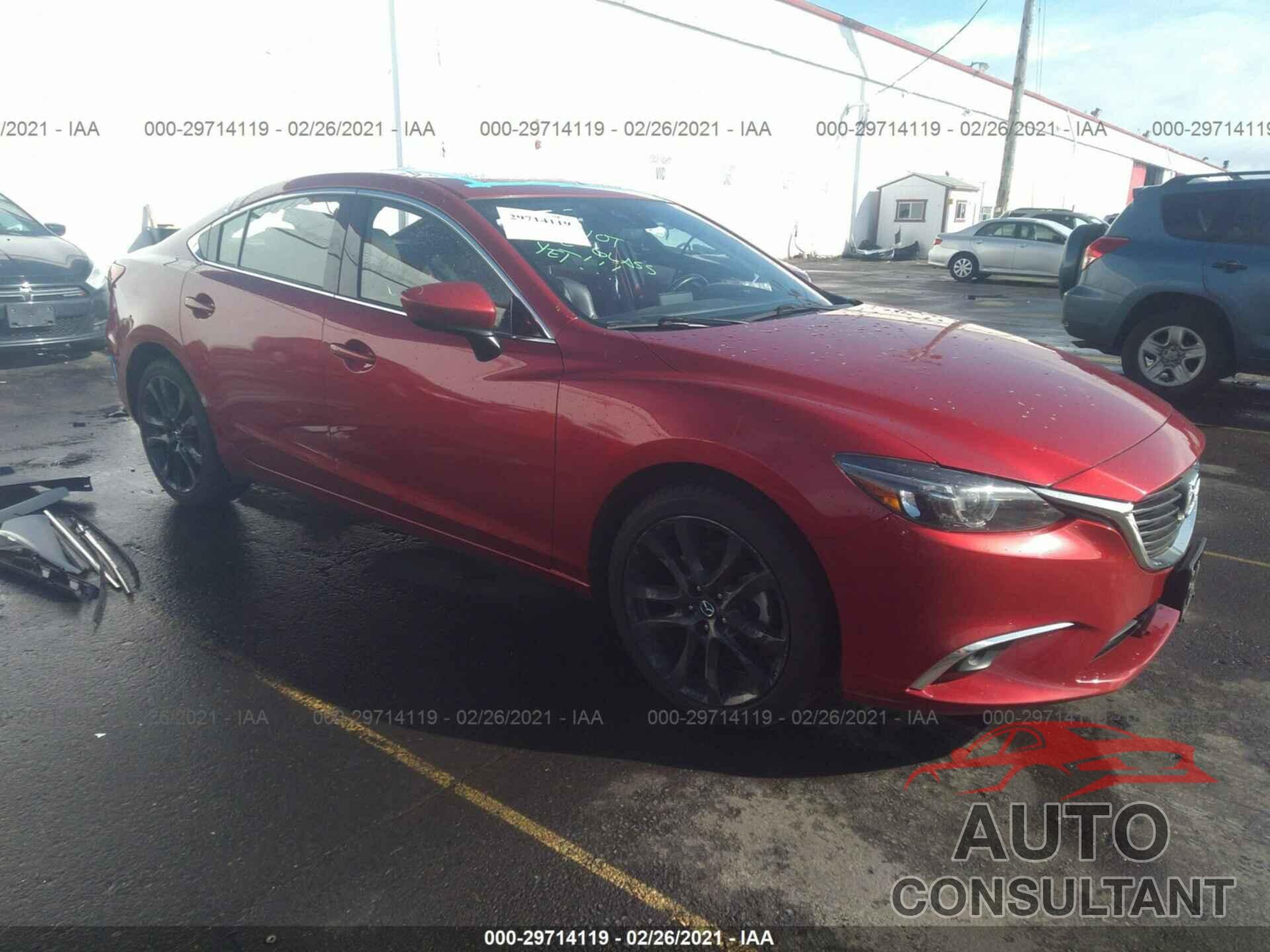 MAZDA MAZDA6 2016 - JM1GJ1W52G1481961