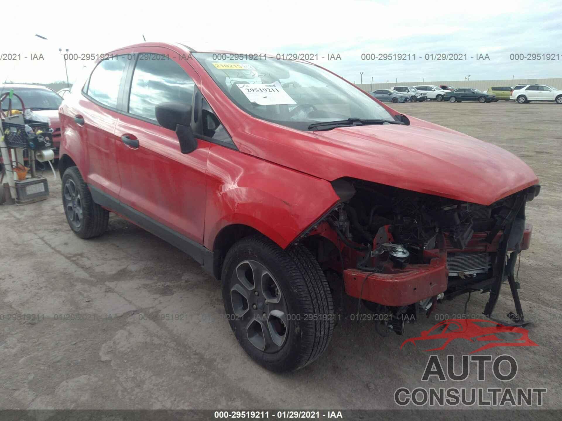 FORD ECOSPORT 2020 - MAJ3S2FE8LC368229