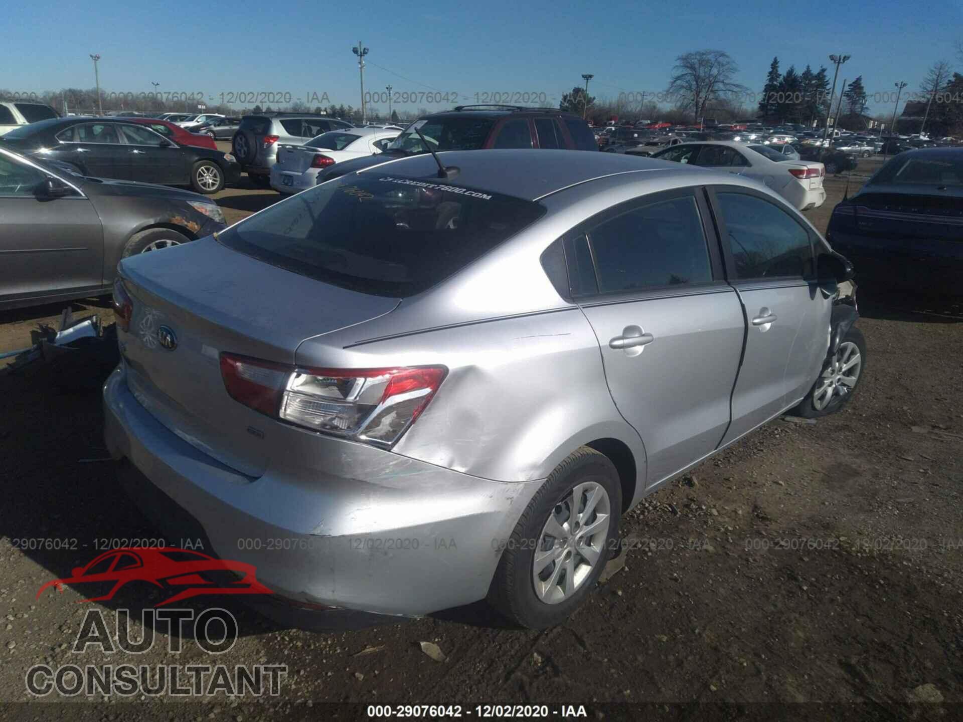 KIA RIO 2016 - KNADM4A3XG6696487