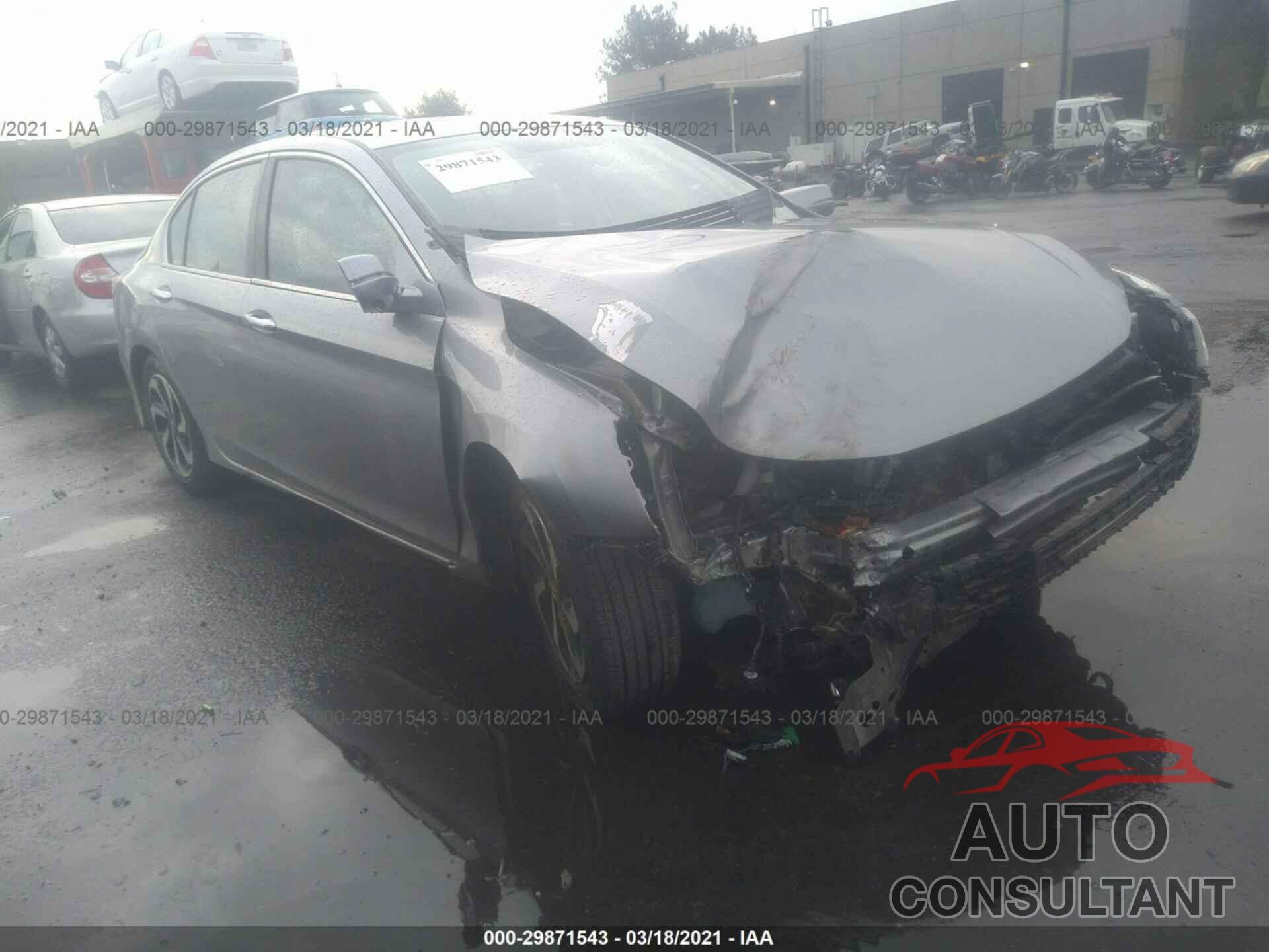 HONDA ACCORD SEDAN 2017 - 1HGCR2F76HA228059