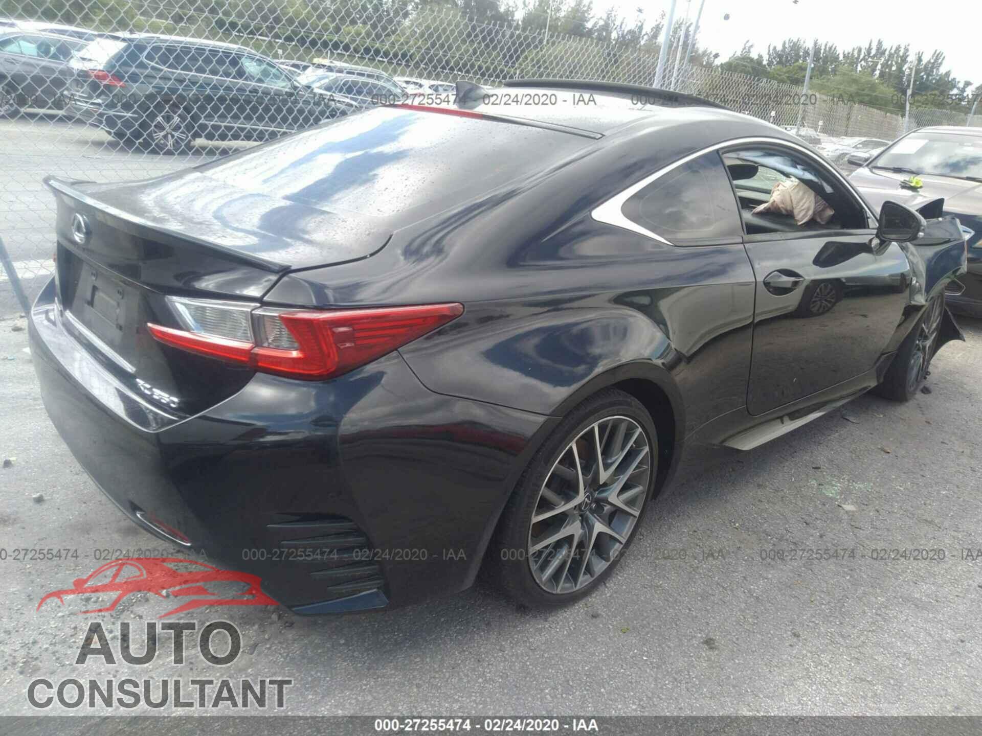 LEXUS RC 2015 - JTHHE5BC5F5001227