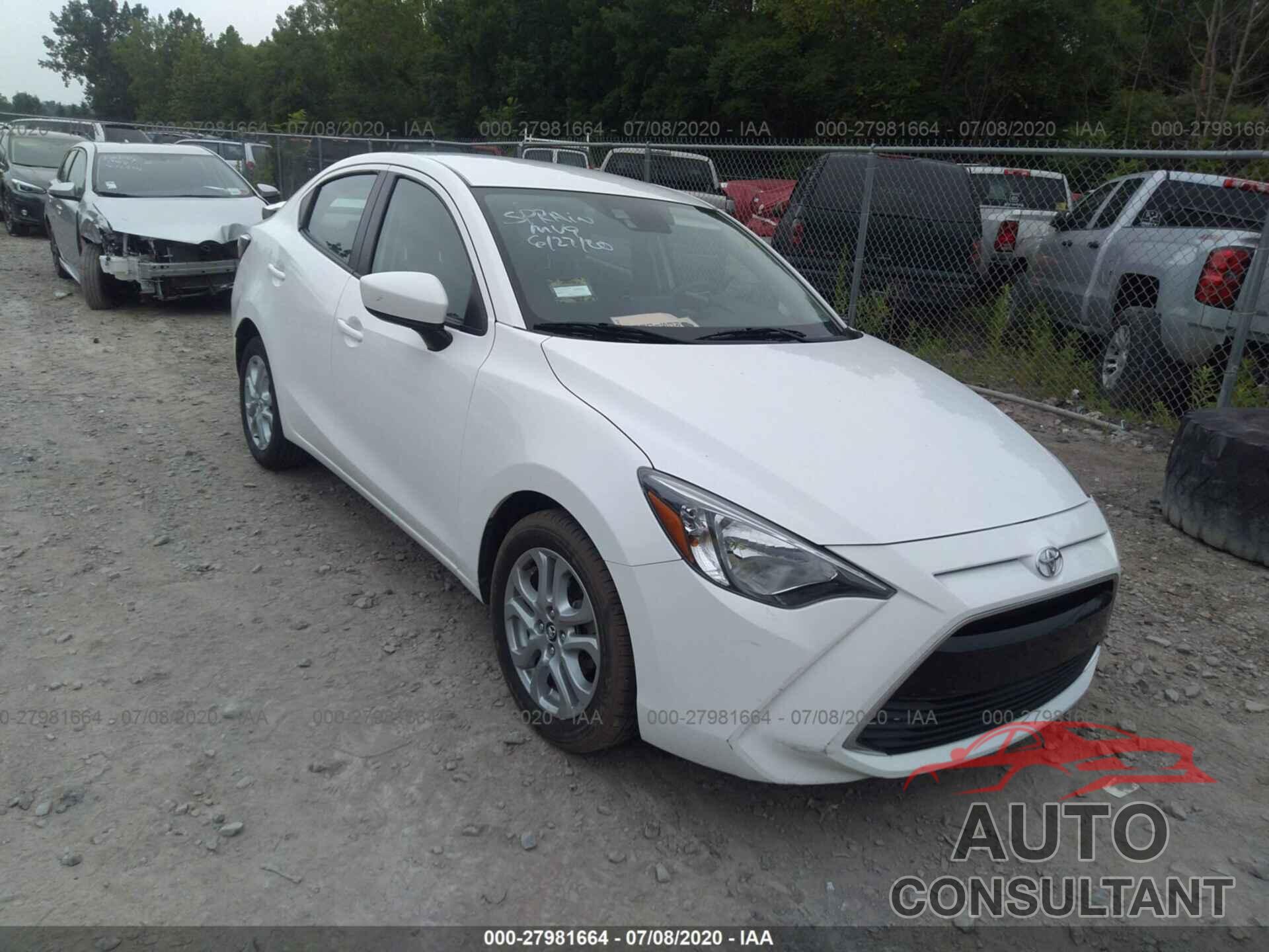 TOYOTA YARIS IA 2018 - 3MYDLBYV9JY321449