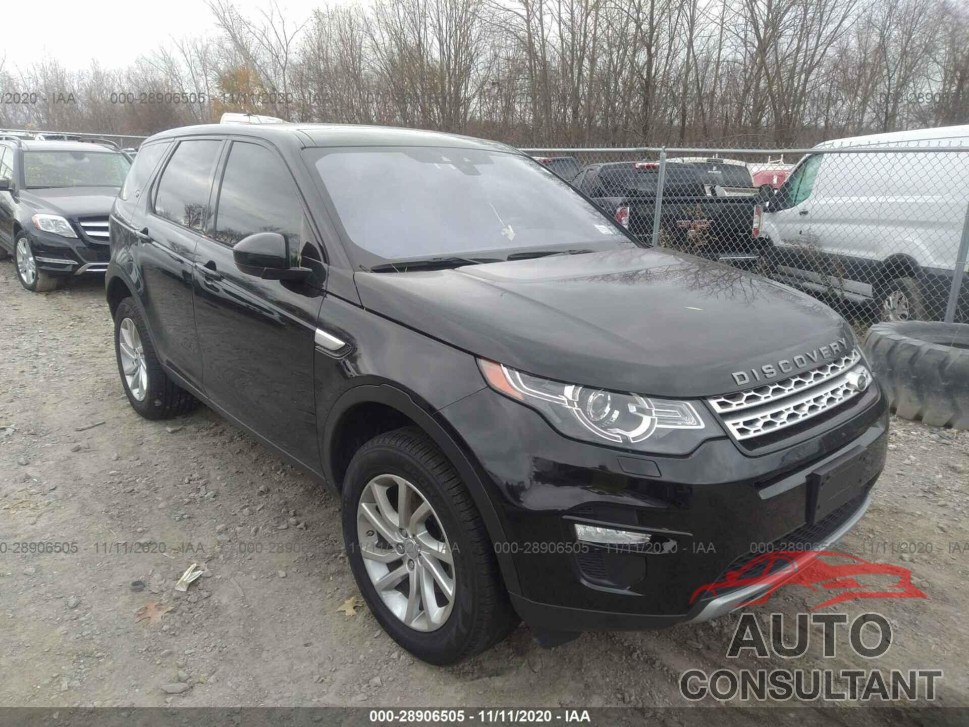 LAND ROVER DISCOVERY SPORT 2019 - SALCR2FXXKH817668