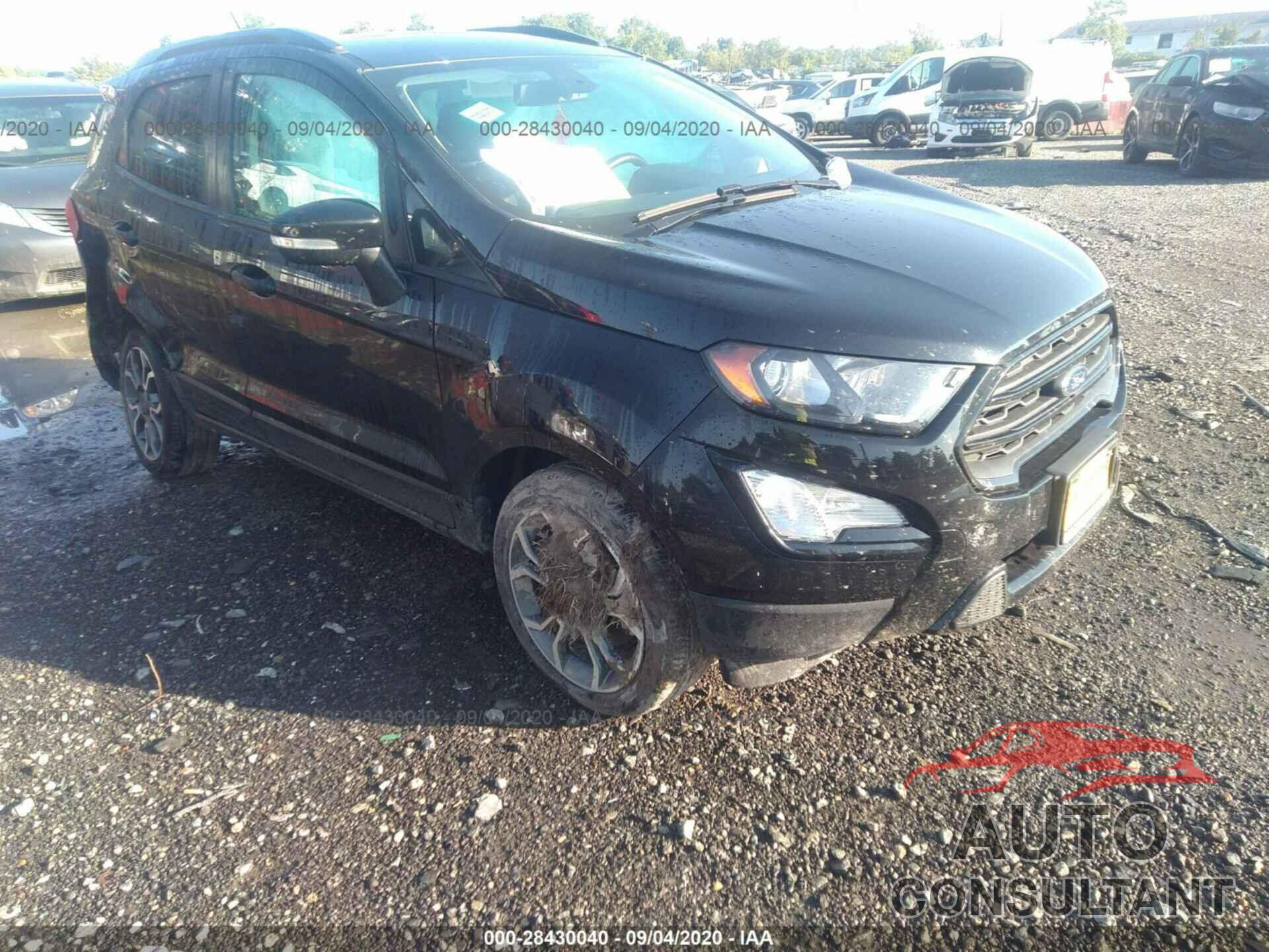 FORD ECOSPORT 2019 - MAJ6S3JL8KC260202