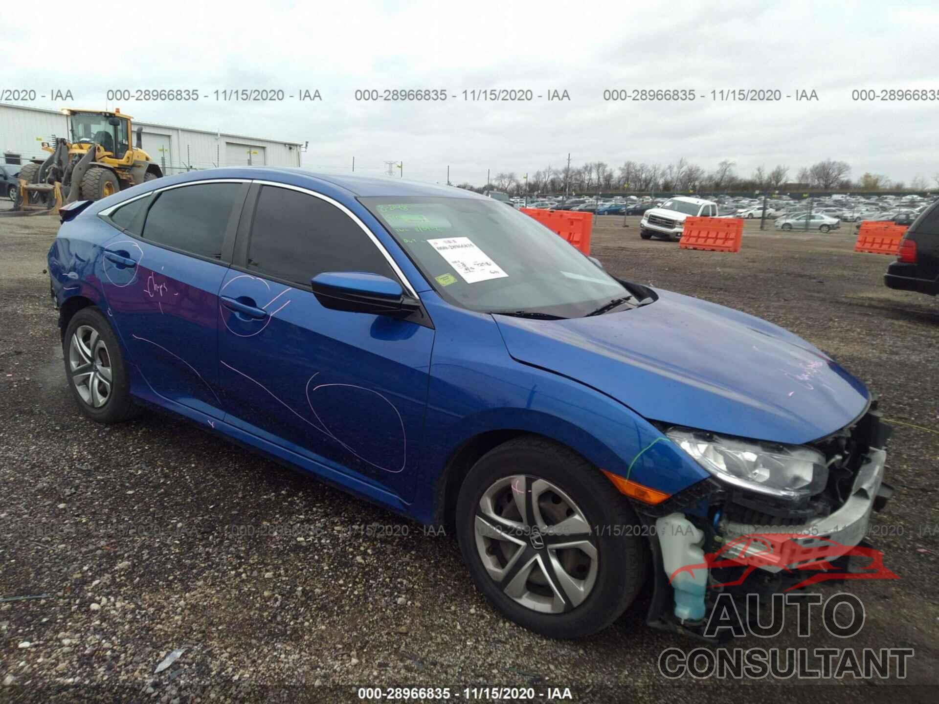 HONDA CIVIC SEDAN 2016 - 19XFC2F56GE050032