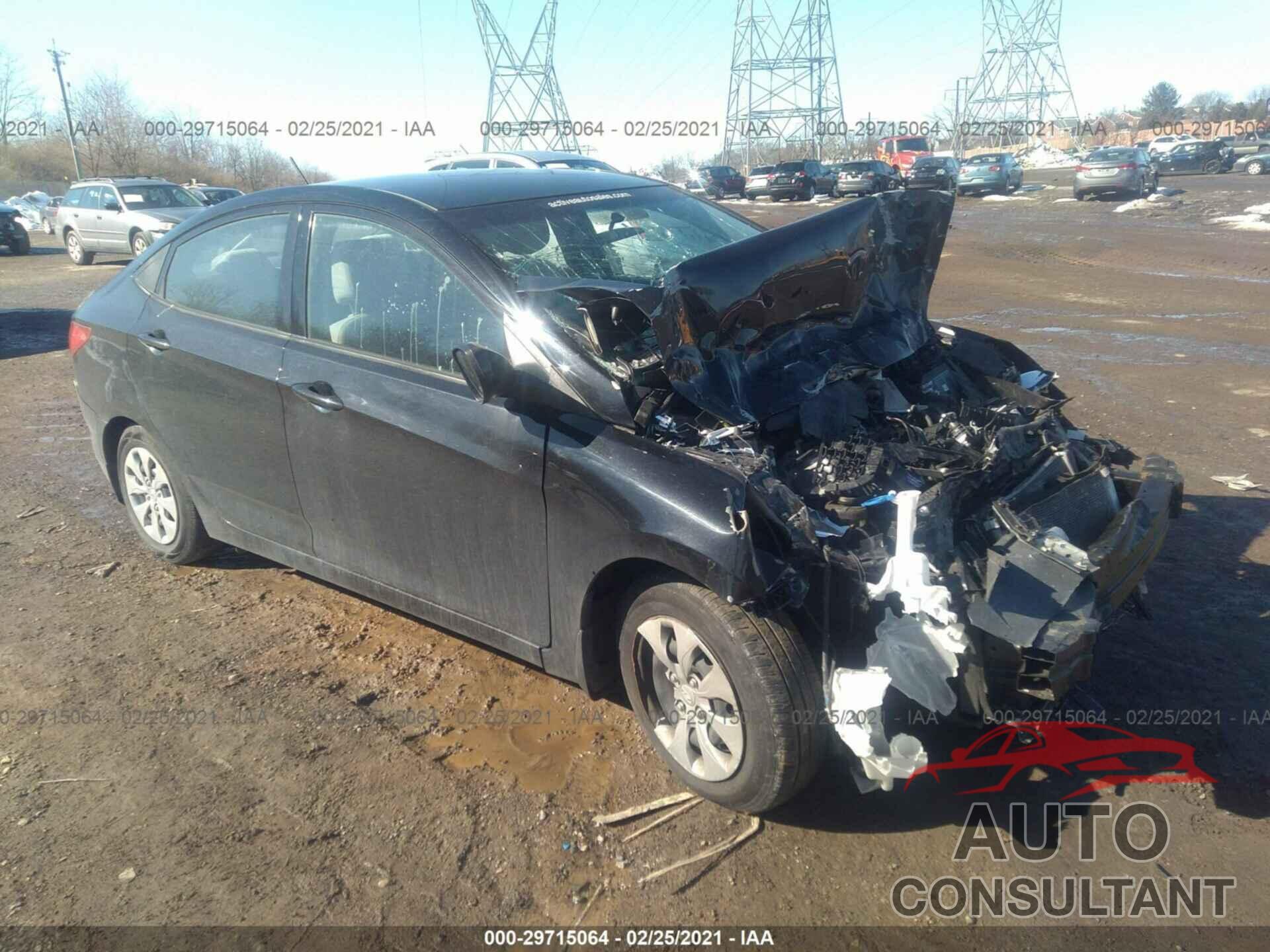 HYUNDAI ACCENT 2017 - KMHCT4AE8HU292101
