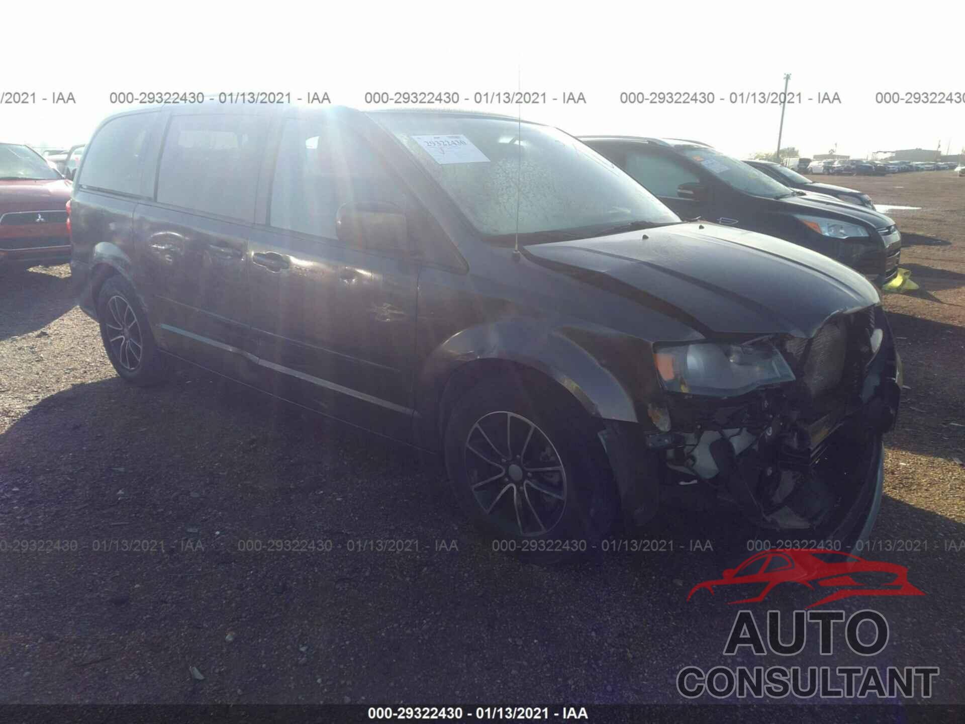 DODGE GRAND CARAVAN 2016 - 2C4RDGEG3GR324411