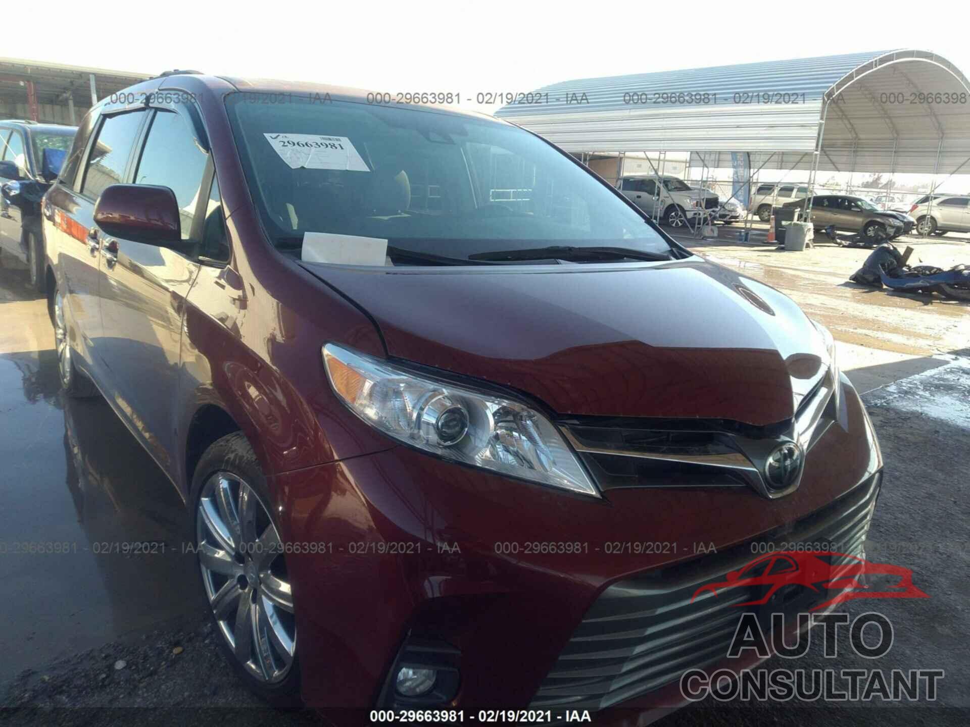 TOYOTA SIENNA 2019 - 5TDYZ3DC9KS004076