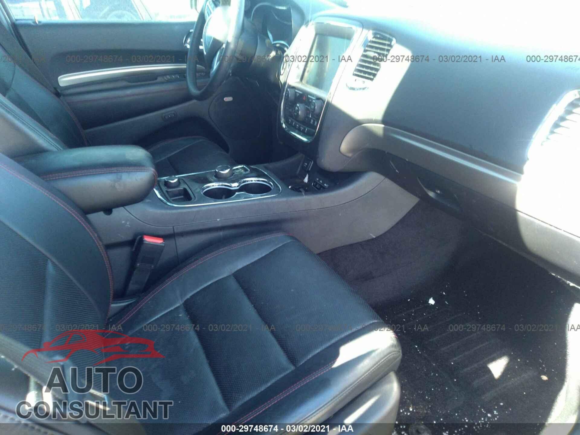 DODGE DURANGO 2017 - 1C4SDJCT2HC652721