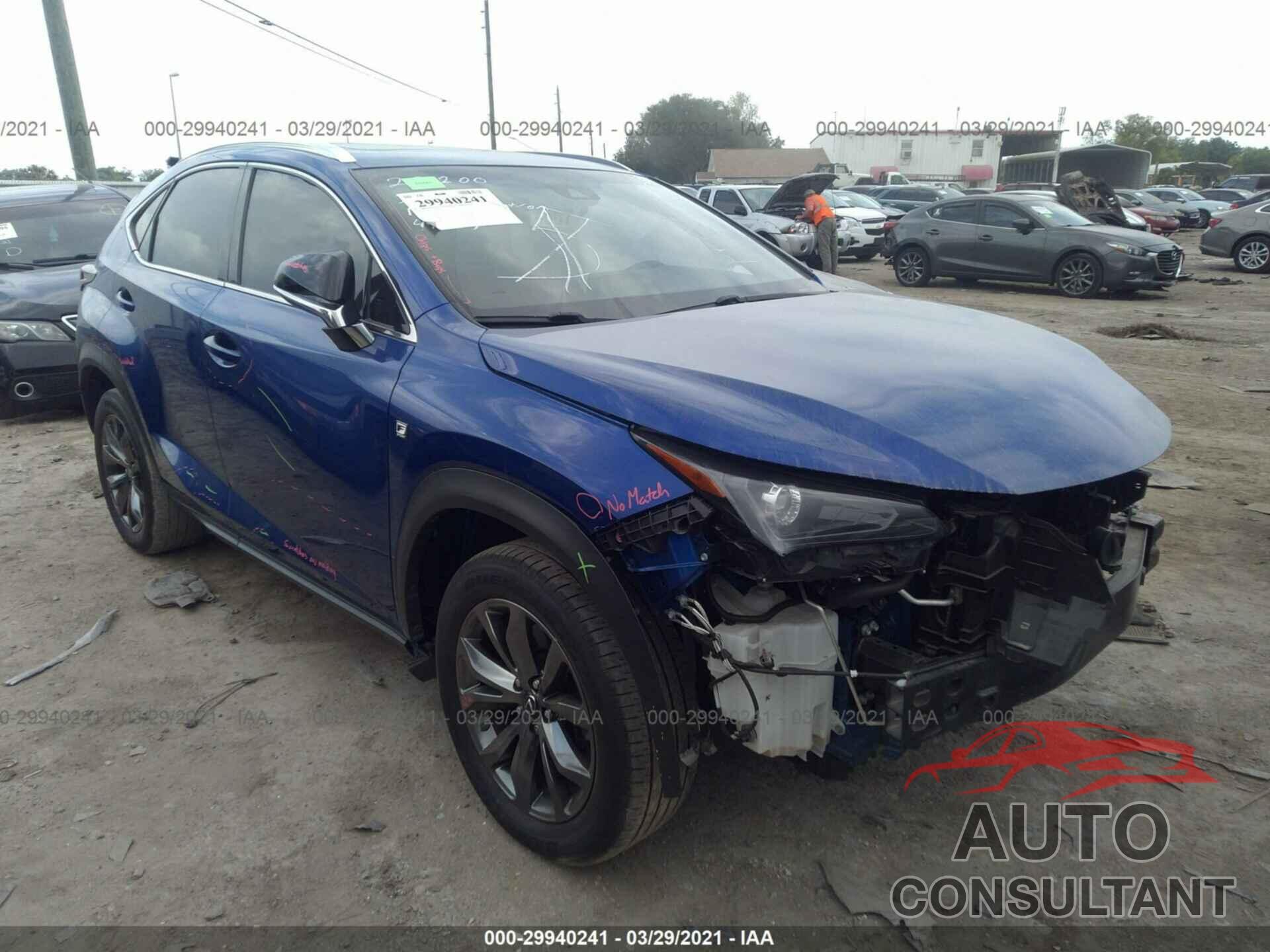 LEXUS NX 2019 - JTJYARBZXK2139248