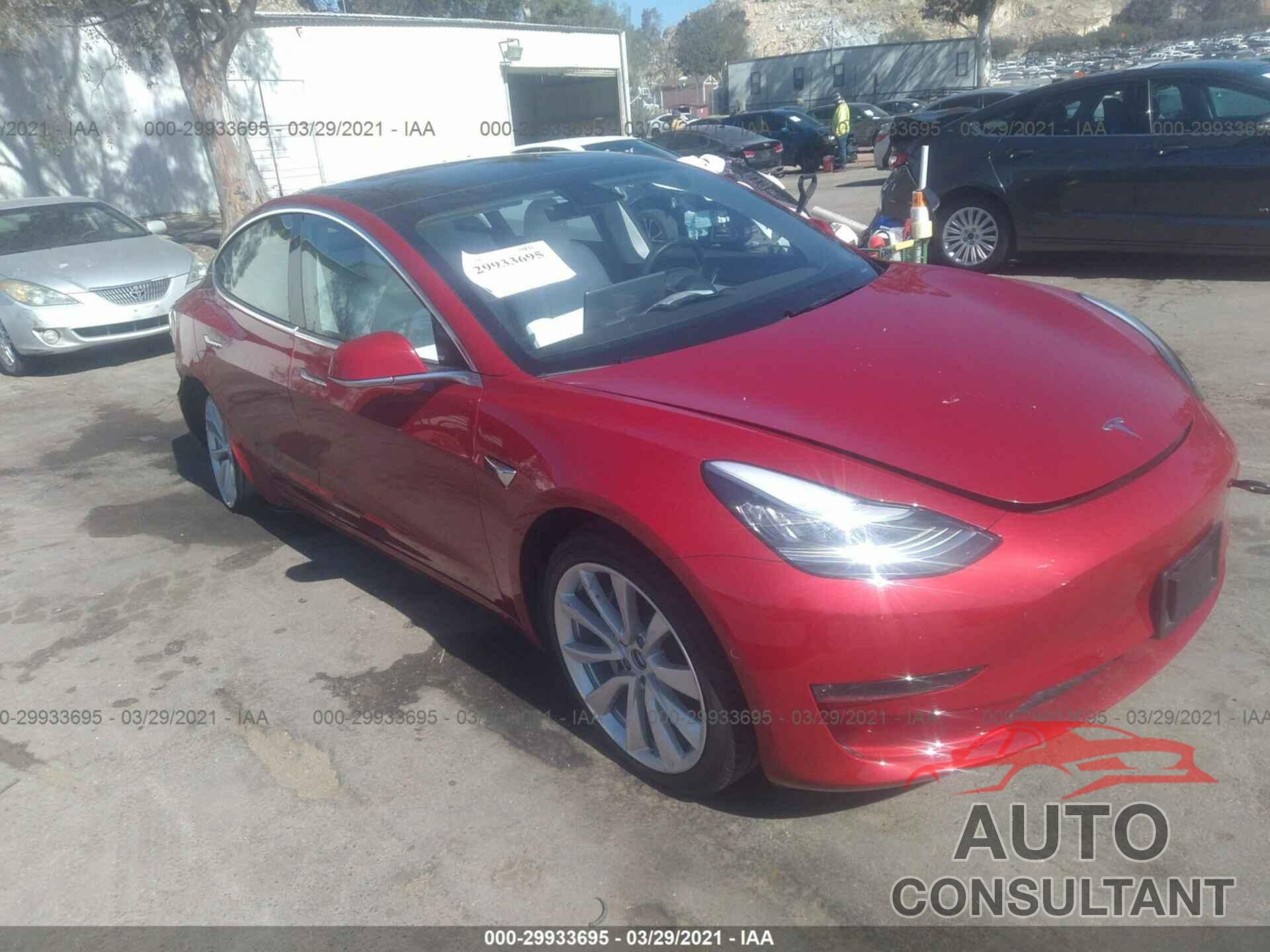 TESLA MODEL 3 2019 - 5YJ3E1EA9KF302395