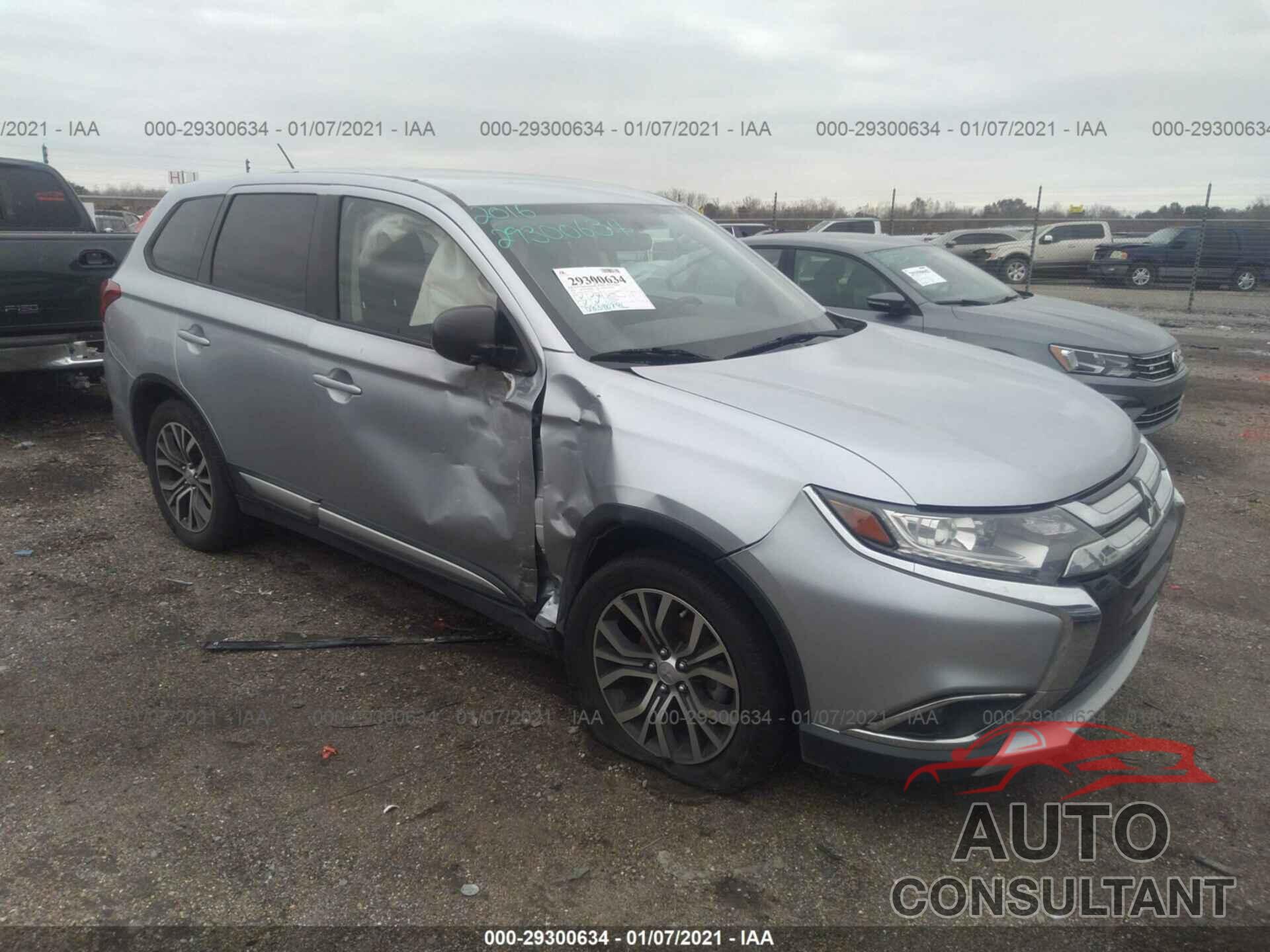 MITSUBISHI OUTLANDER 2016 - JA4AZ3A34GZ041462