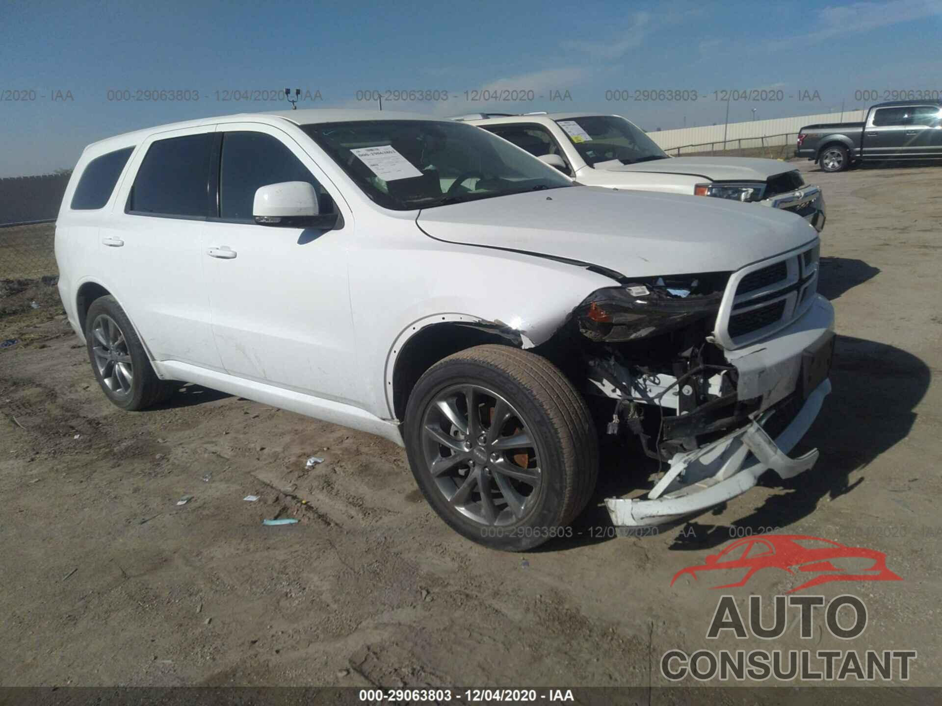 DODGE DURANGO 2018 - 1C4RDJDG1JC282383