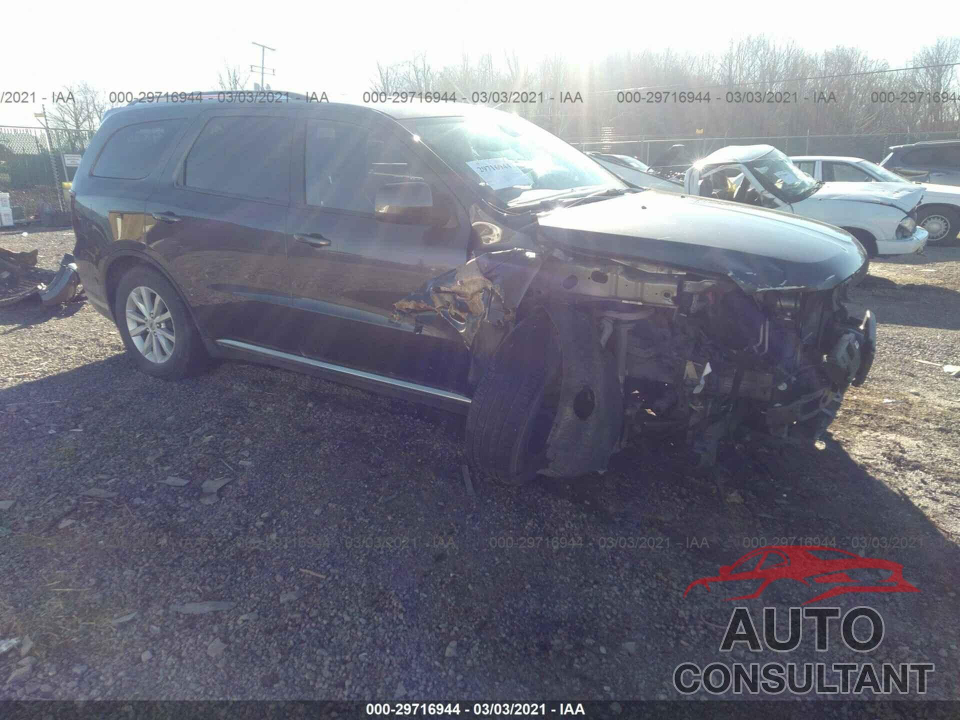 DODGE DURANGO 2019 - 1C4RDJAG8KC754083