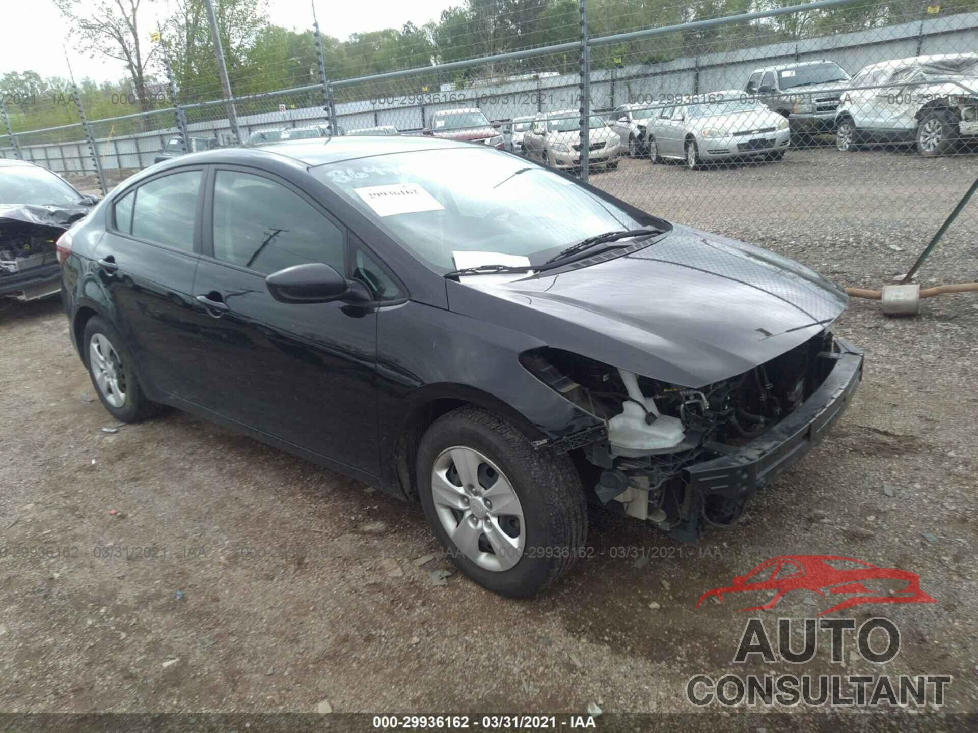 KIA FORTE 2017 - 3KPFK4A76HE079832