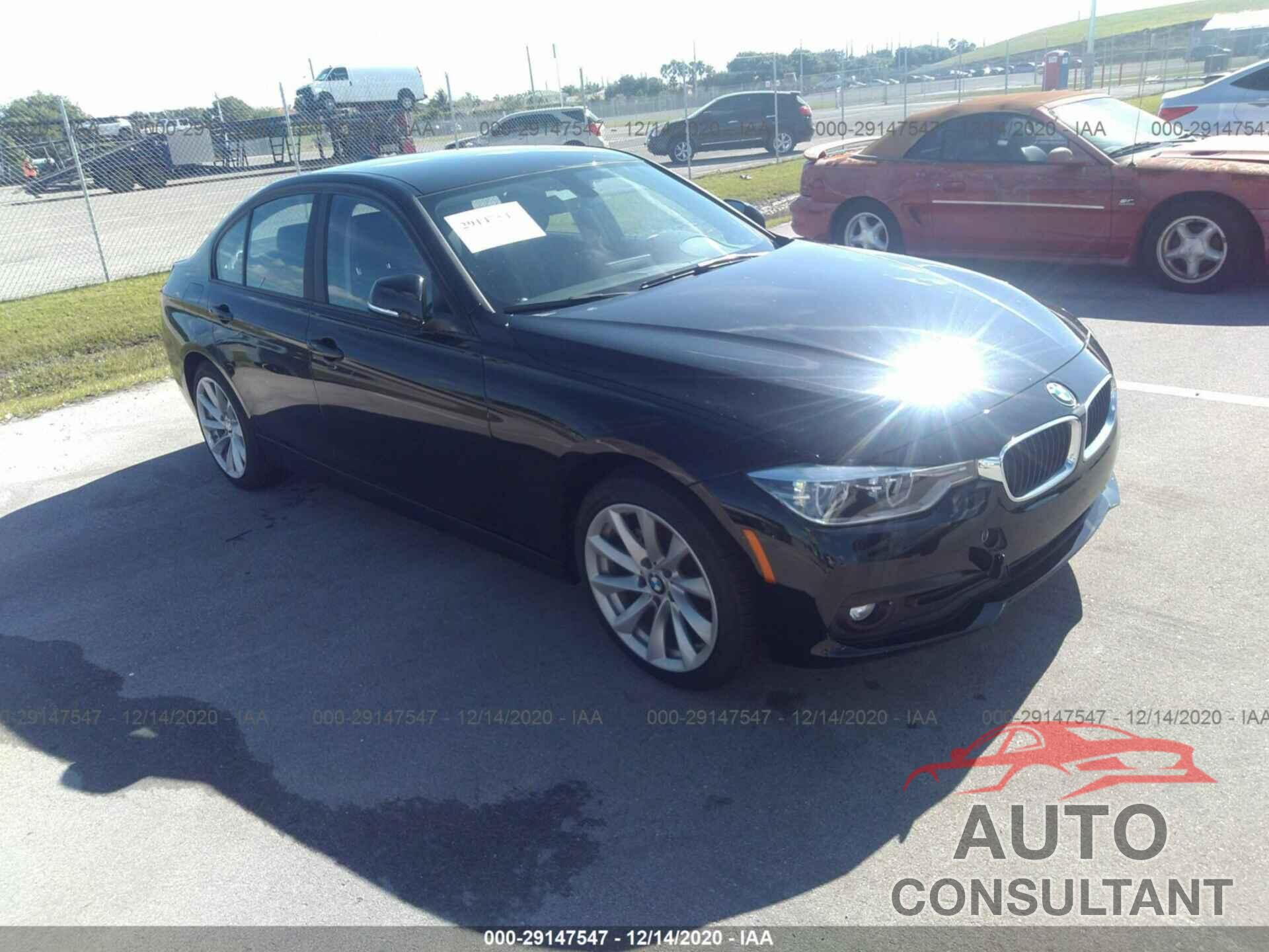 BMW 3 SERIES 2018 - WBA8A9C58JAH13400