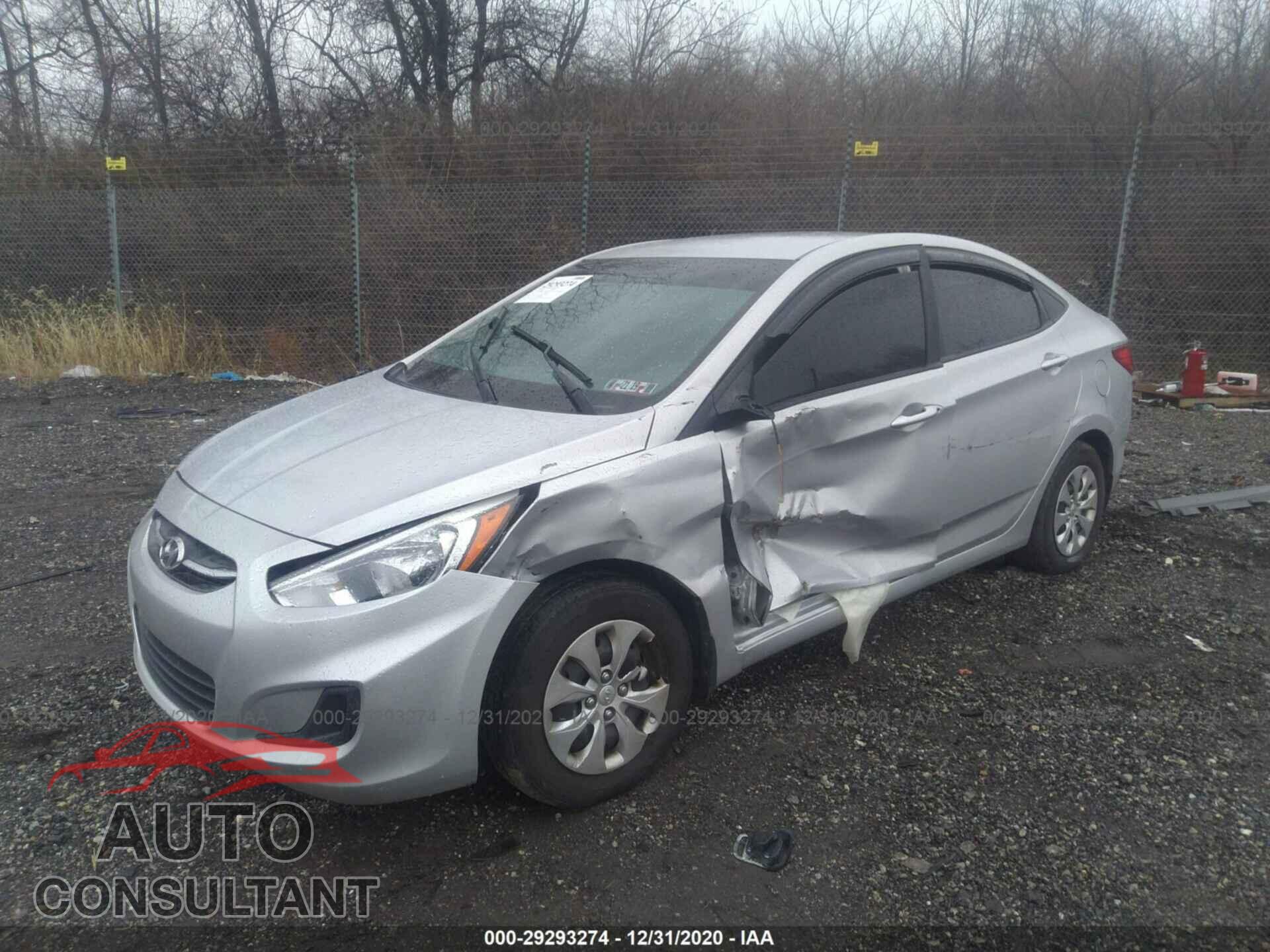 HYUNDAI ACCENT 2016 - KMHCT4AE2GU077022