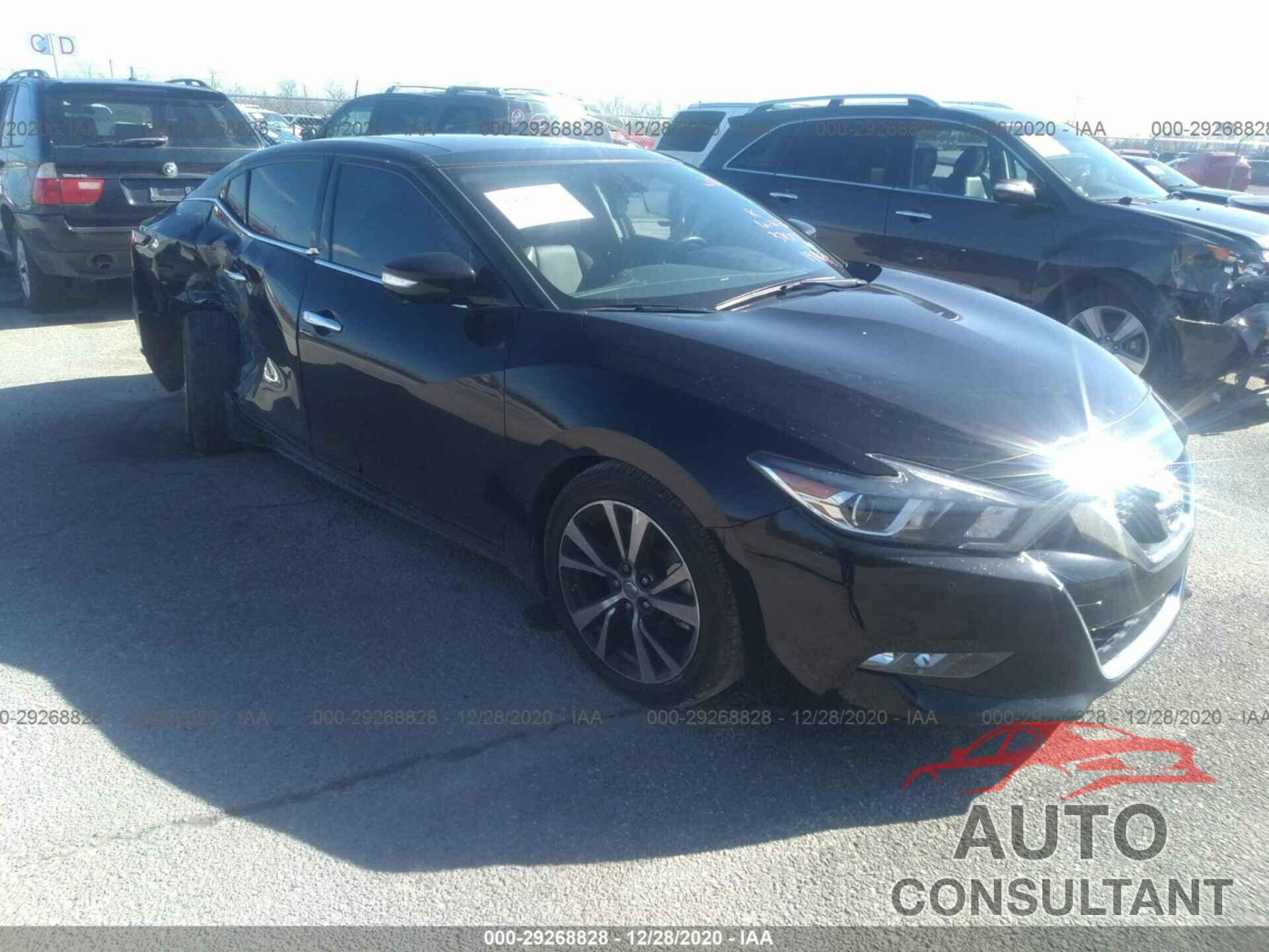 NISSAN MAXIMA 2018 - 1N4AA6AP4JC370177