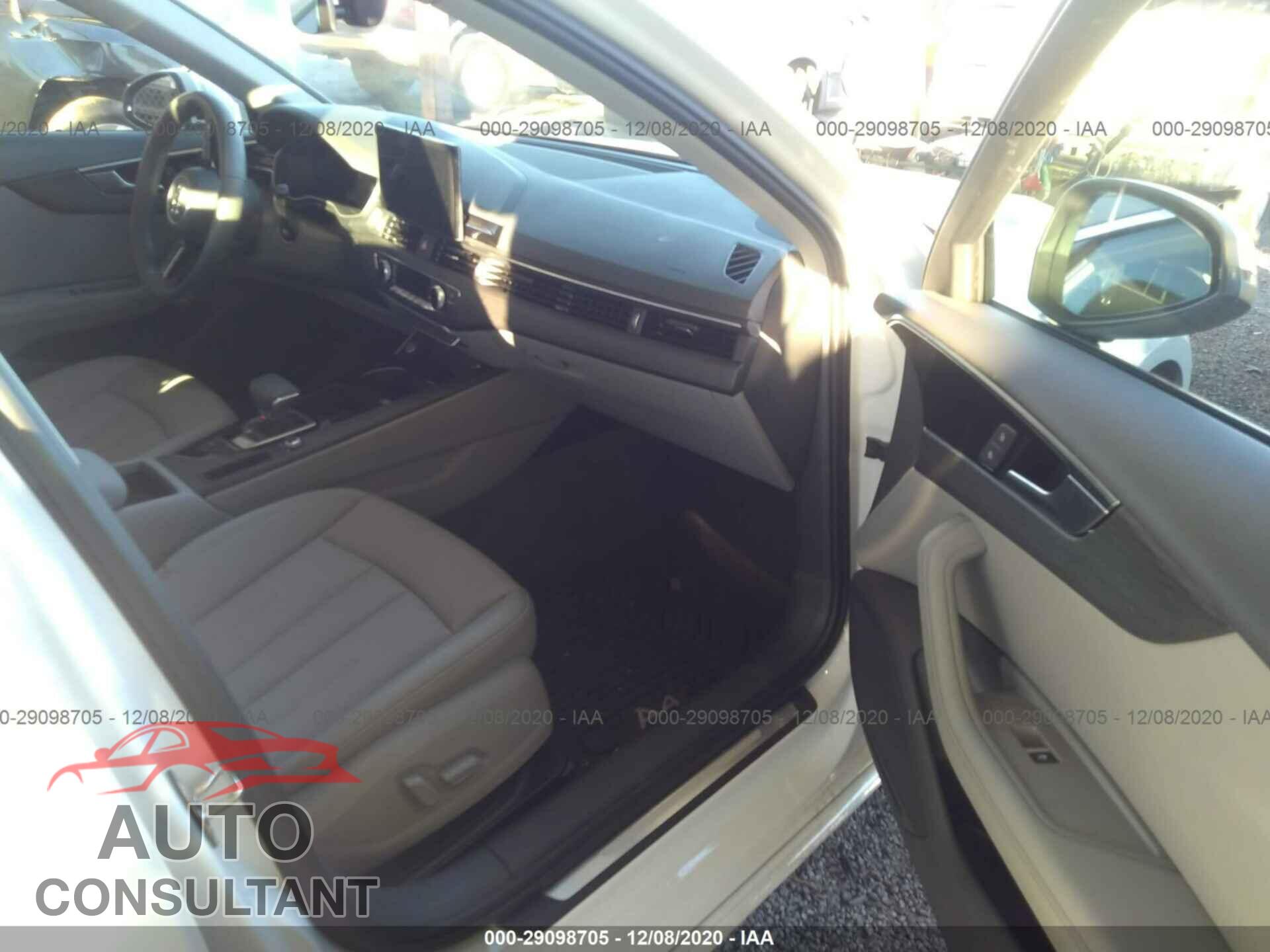 AUDI A4 2020 - WAUHMAF47LA039574
