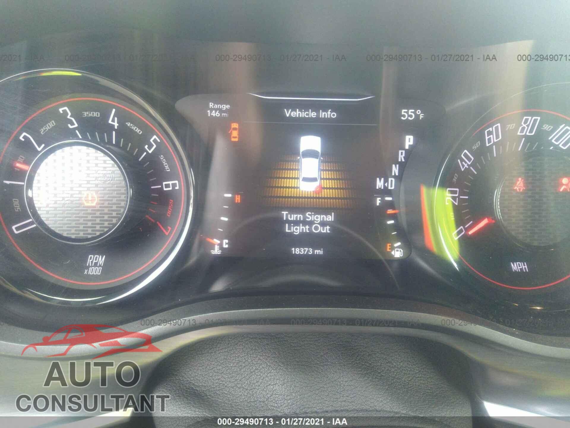 DODGE CHALLENGER 2018 - 2C3CDZAG7JH262956