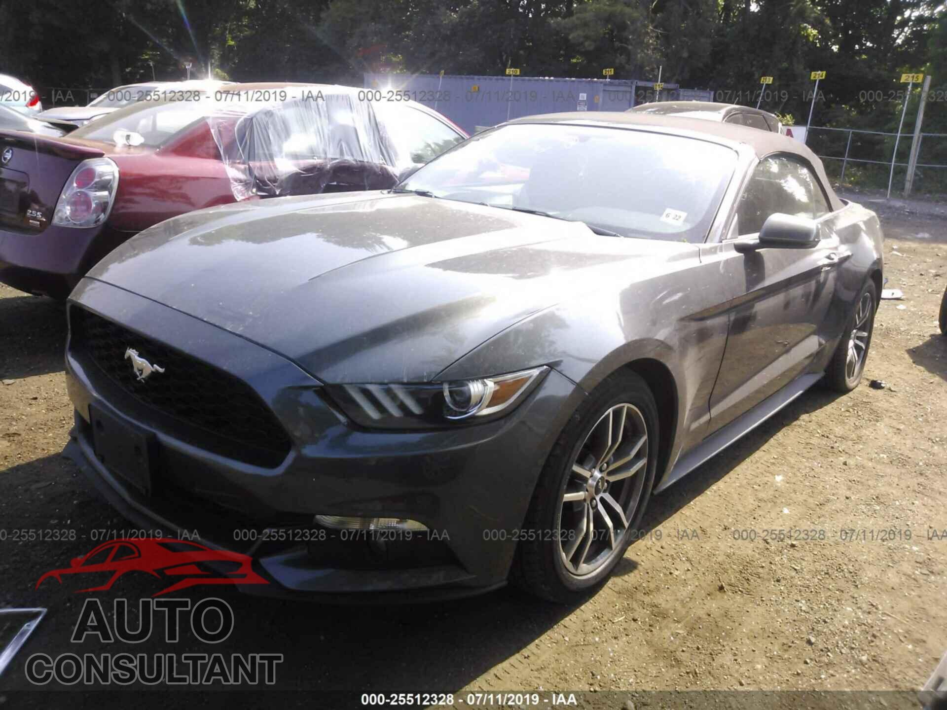 FORD MUSTANG 2017 - 1FATP8UH6H5307829